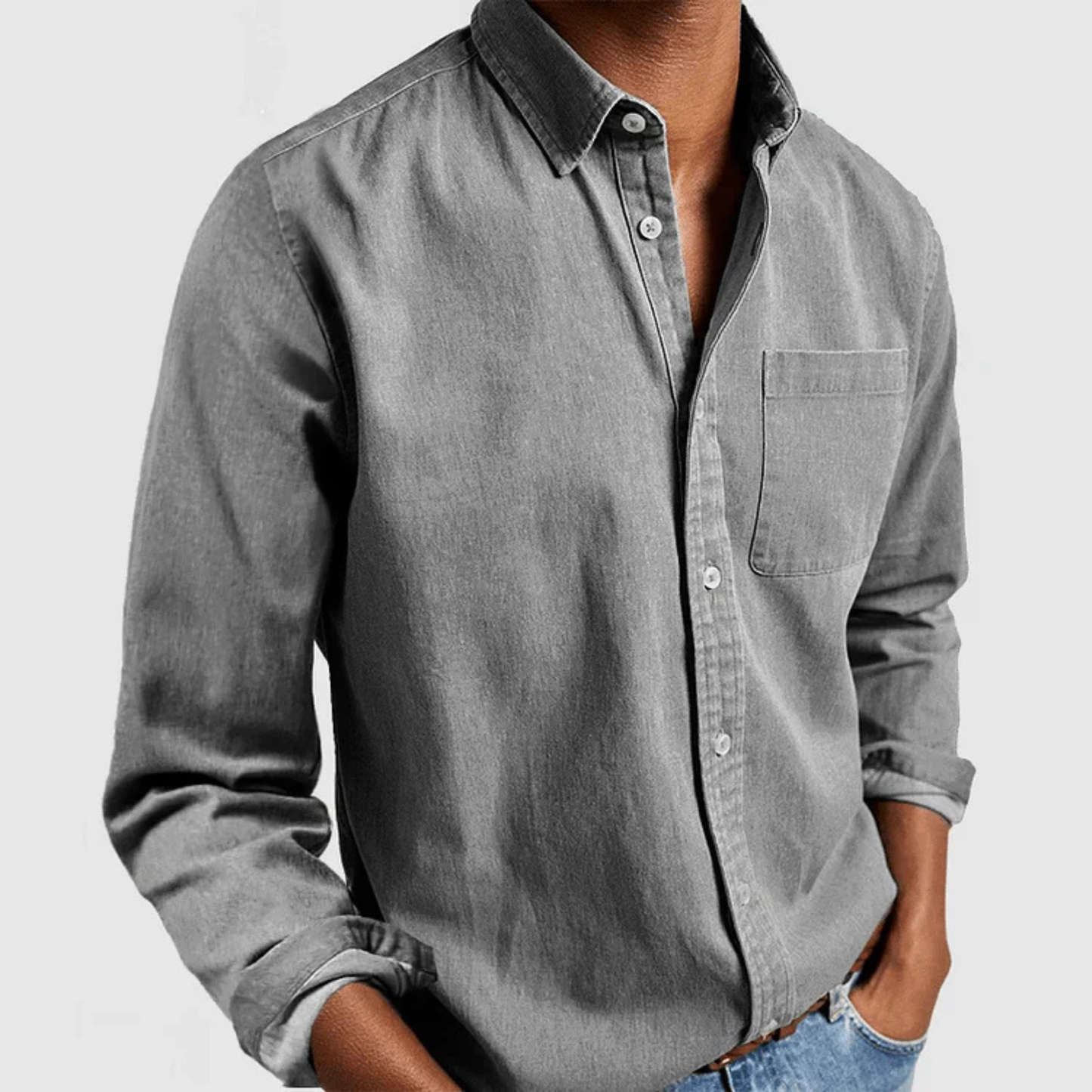 Fabrice | Homme Chemise | Manches Longues et Tissu Respirant