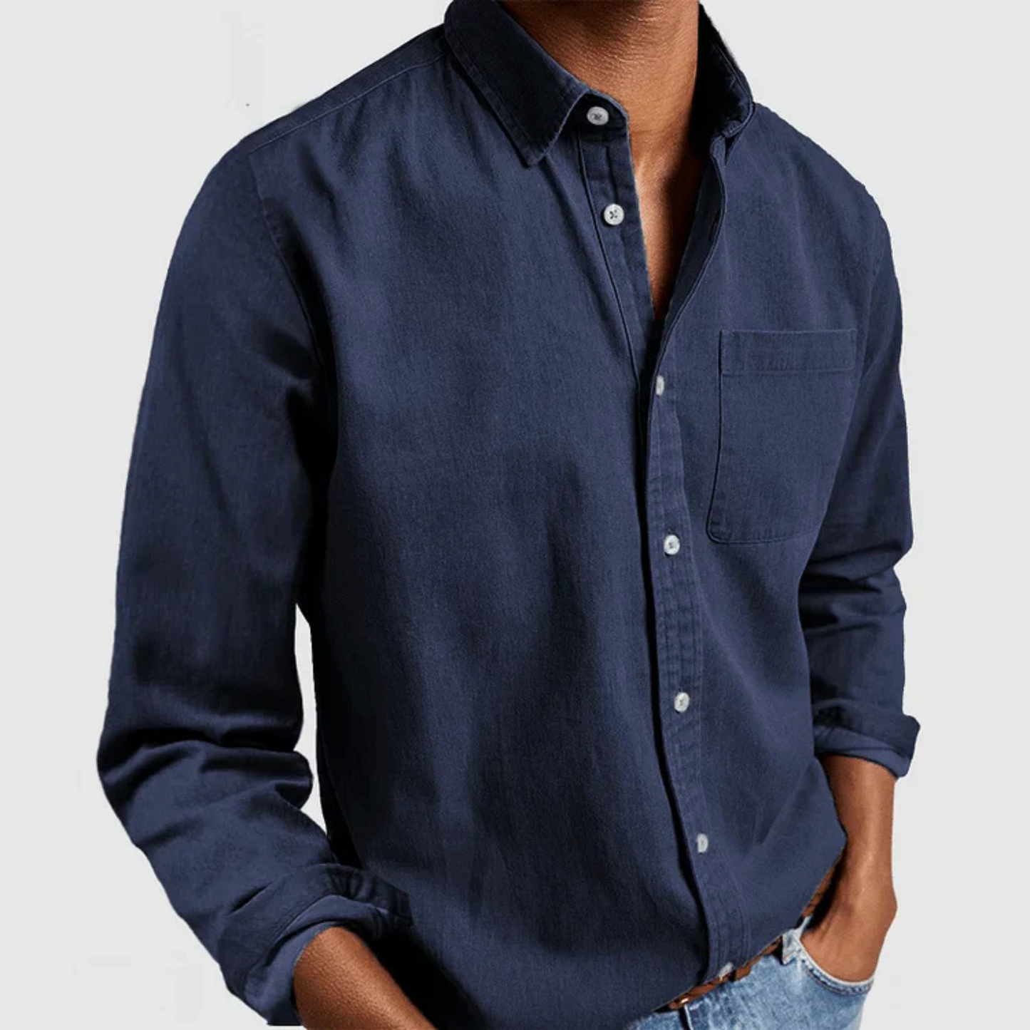 Fabrice | Homme Chemise | Manches Longues et Tissu Respirant