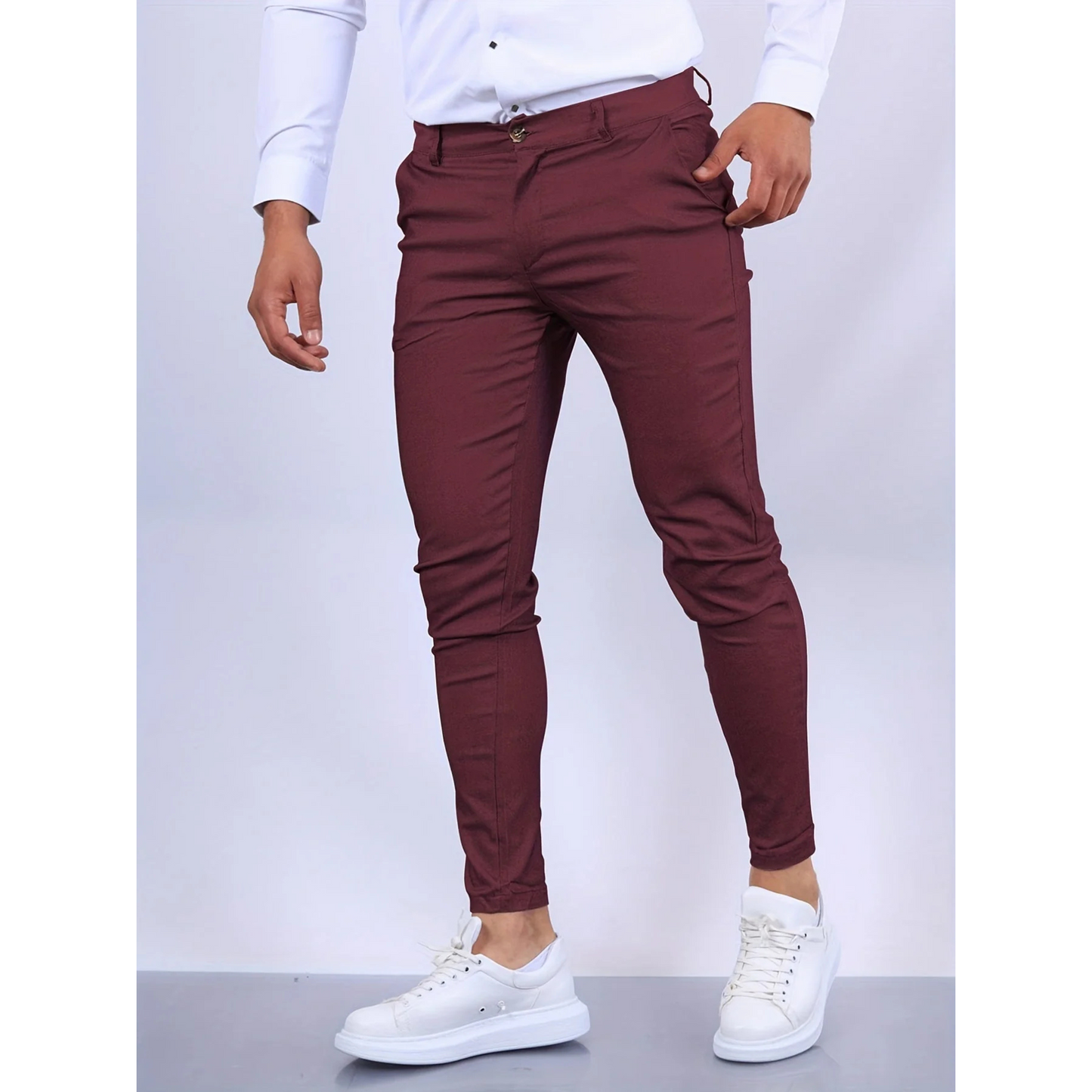 Henri | Pantalon Business Homme | Coupe Slim Structurée
