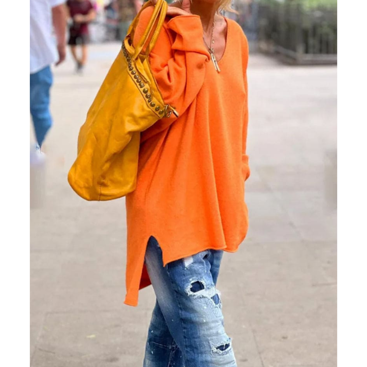 Carlota | Femme Sweat Oversize | Doux et Confortable