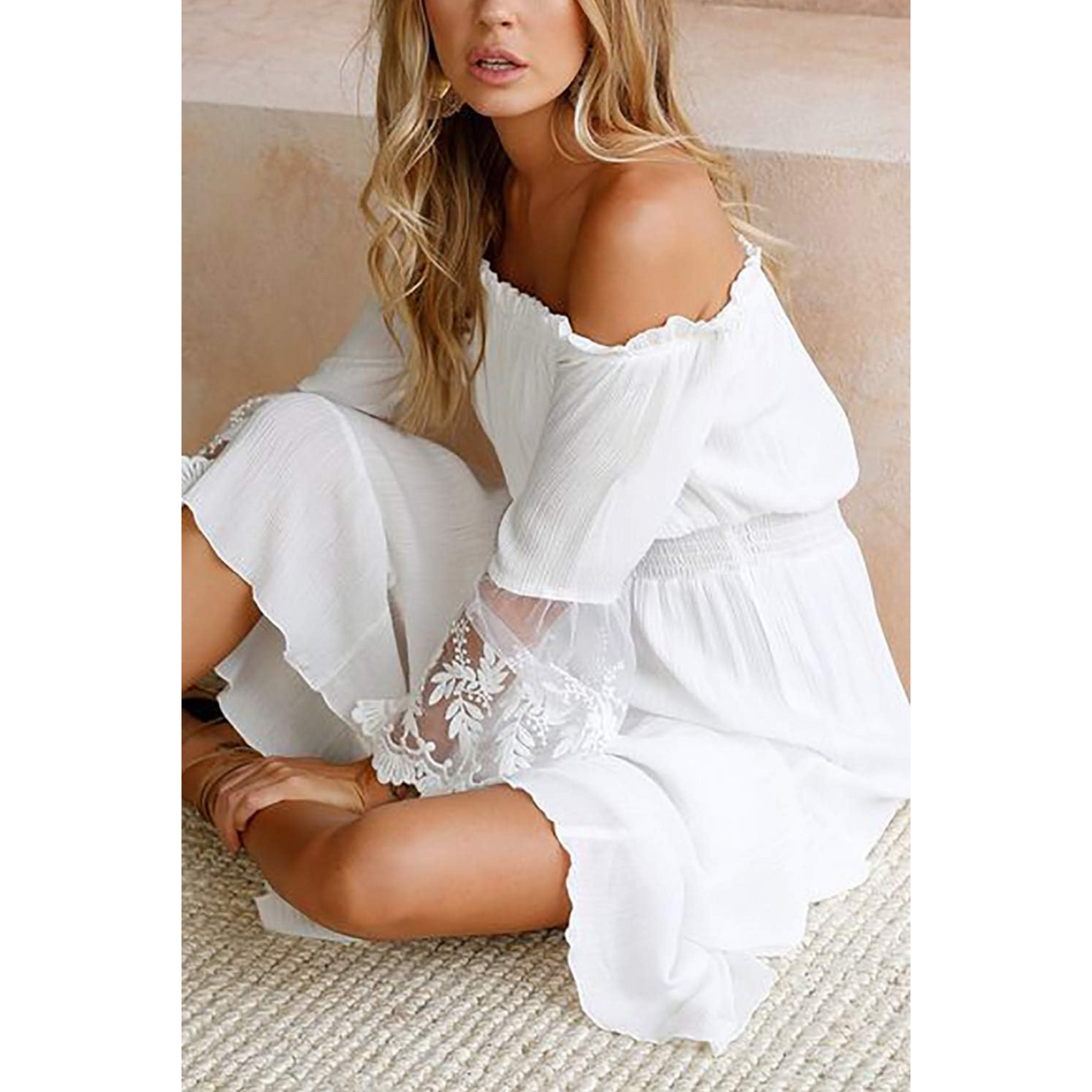 Femmes Robe Maxi Boho | Coupe Fluide