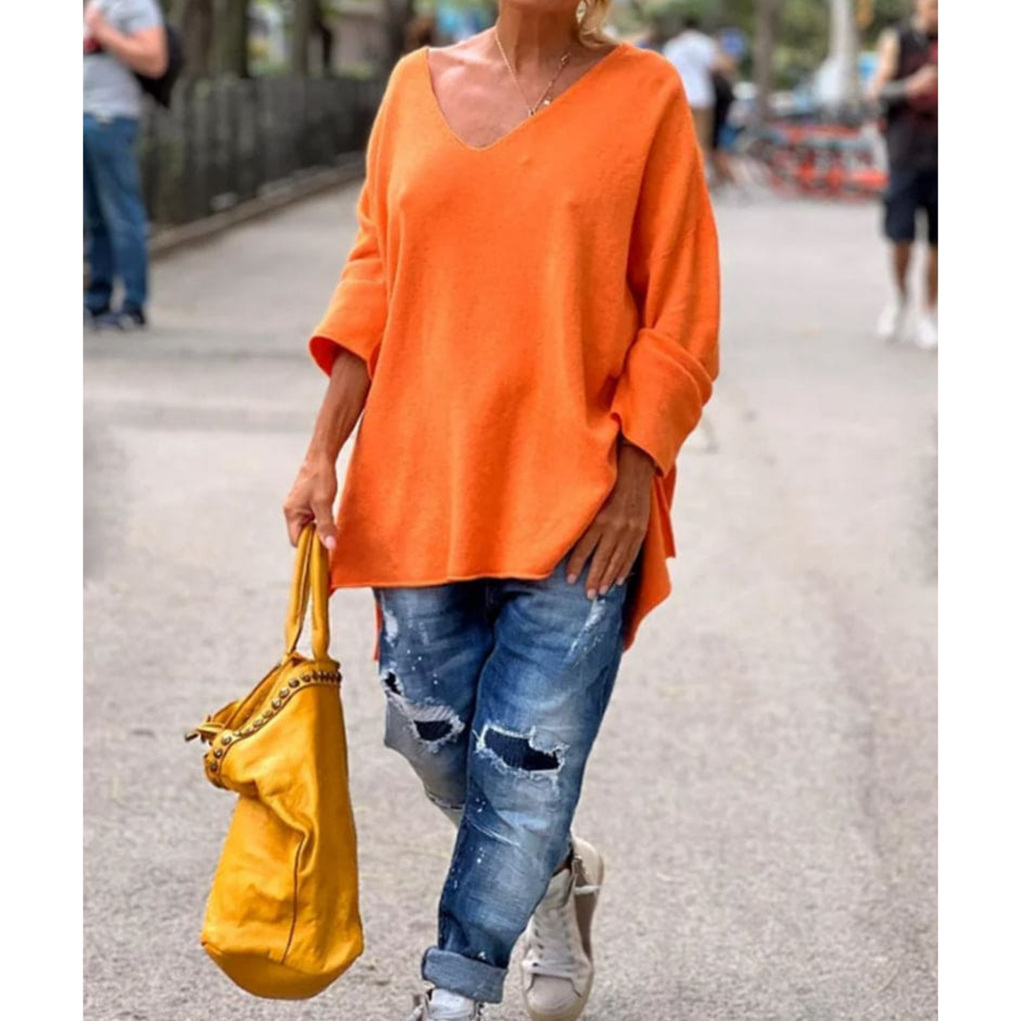 Carlota | Femme Sweat Oversize | Doux et Confortable