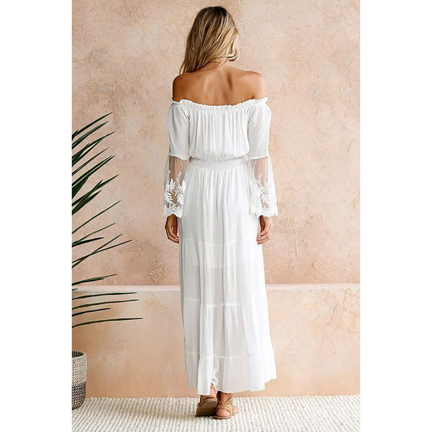 Femmes Robe Maxi Boho | Coupe Fluide