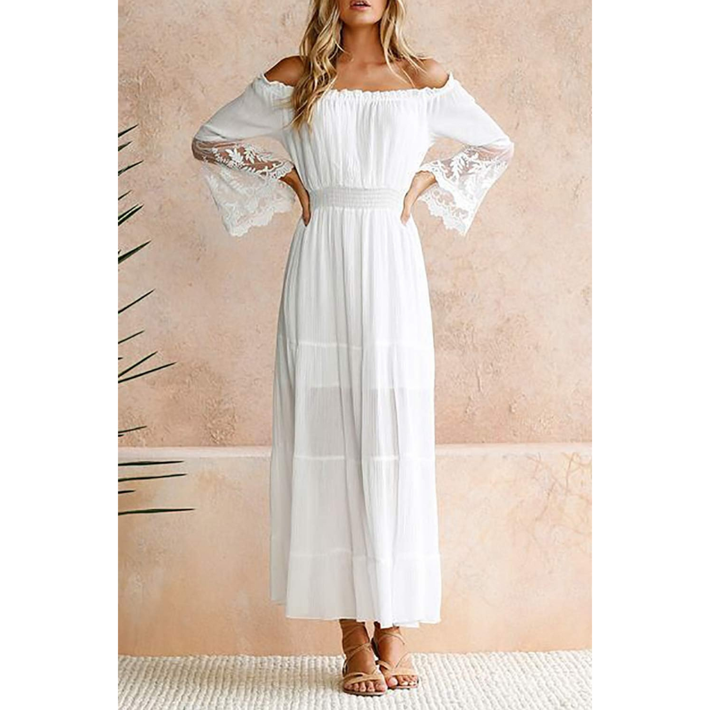 Femmes Robe Maxi Boho | Coupe Fluide