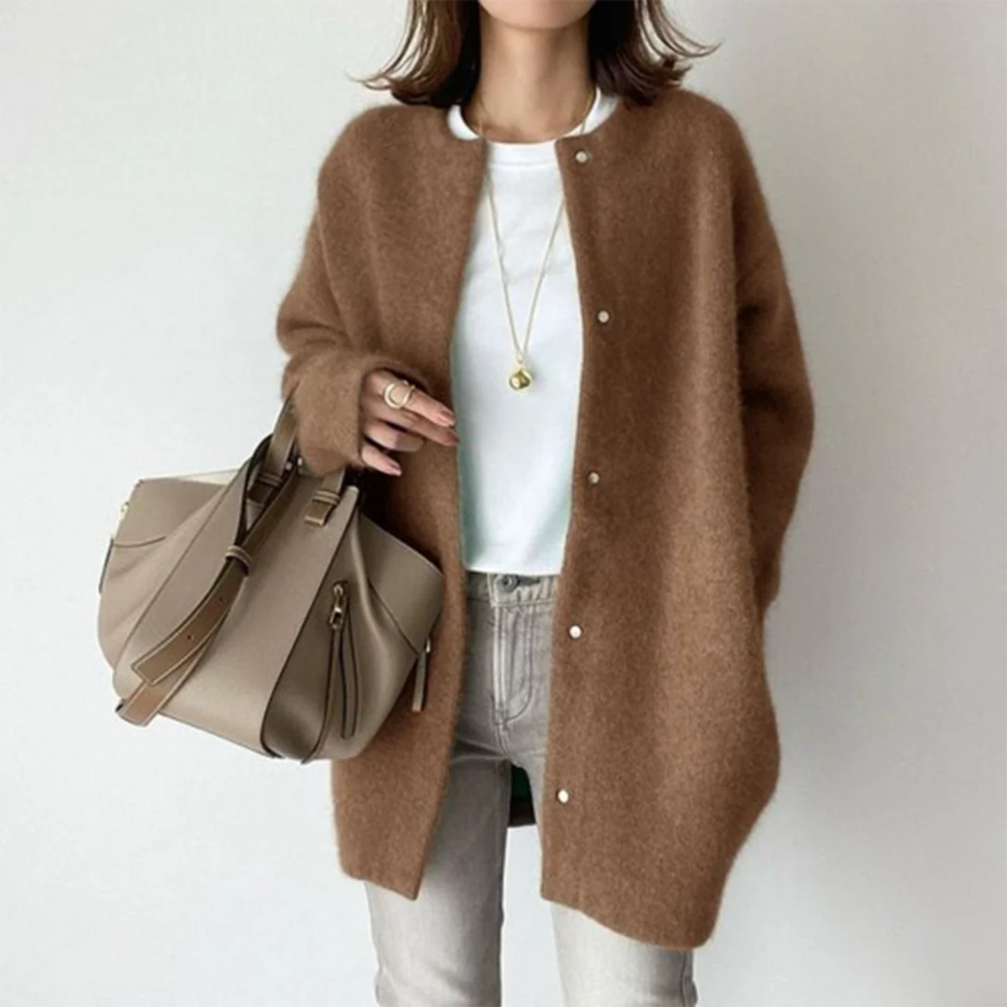 Thérésa | Femme Manteau Long | Chaleur & Style Hivernal