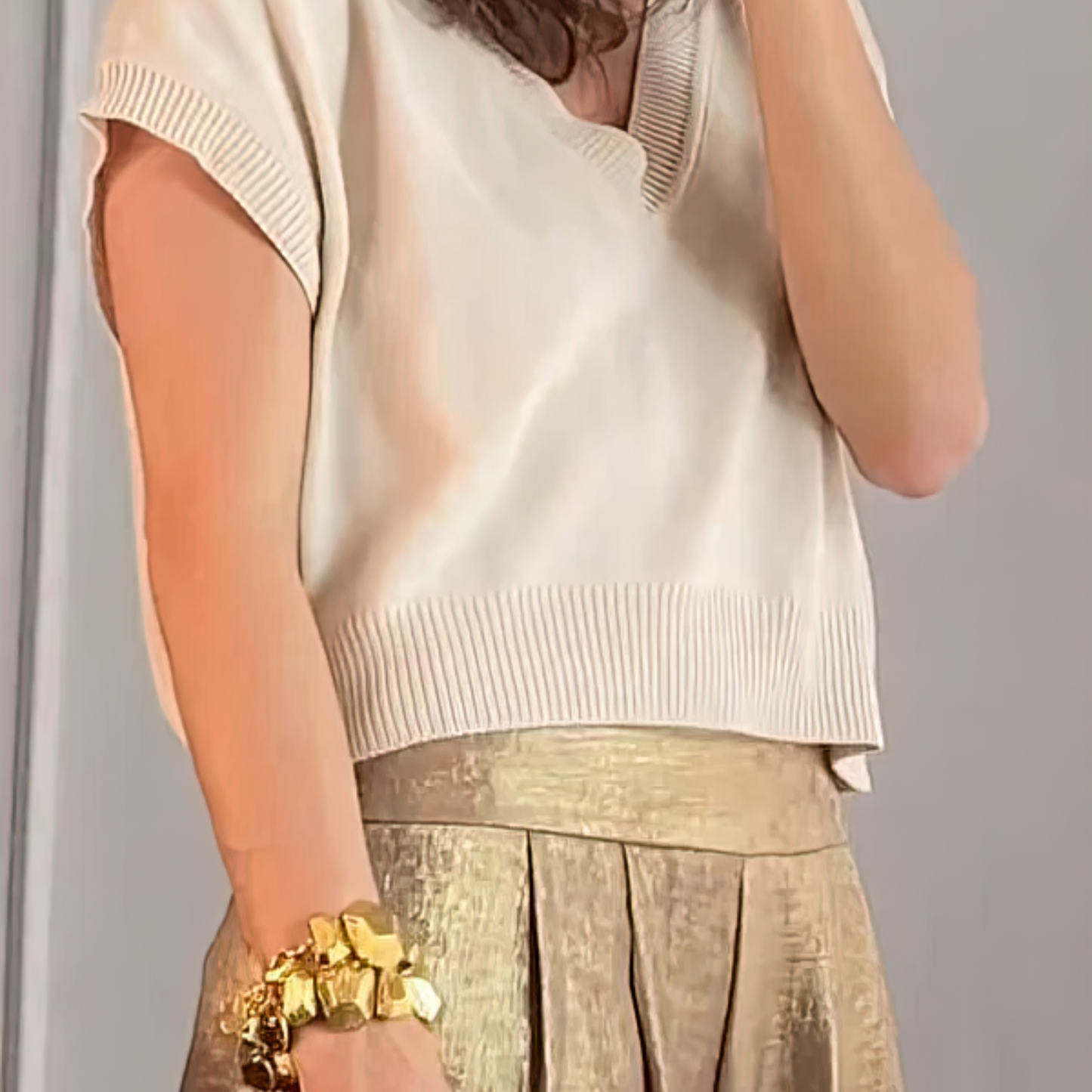 Eglé | Femme Ensemble Haut et Pantalon | Style Polyvalent et Confortable