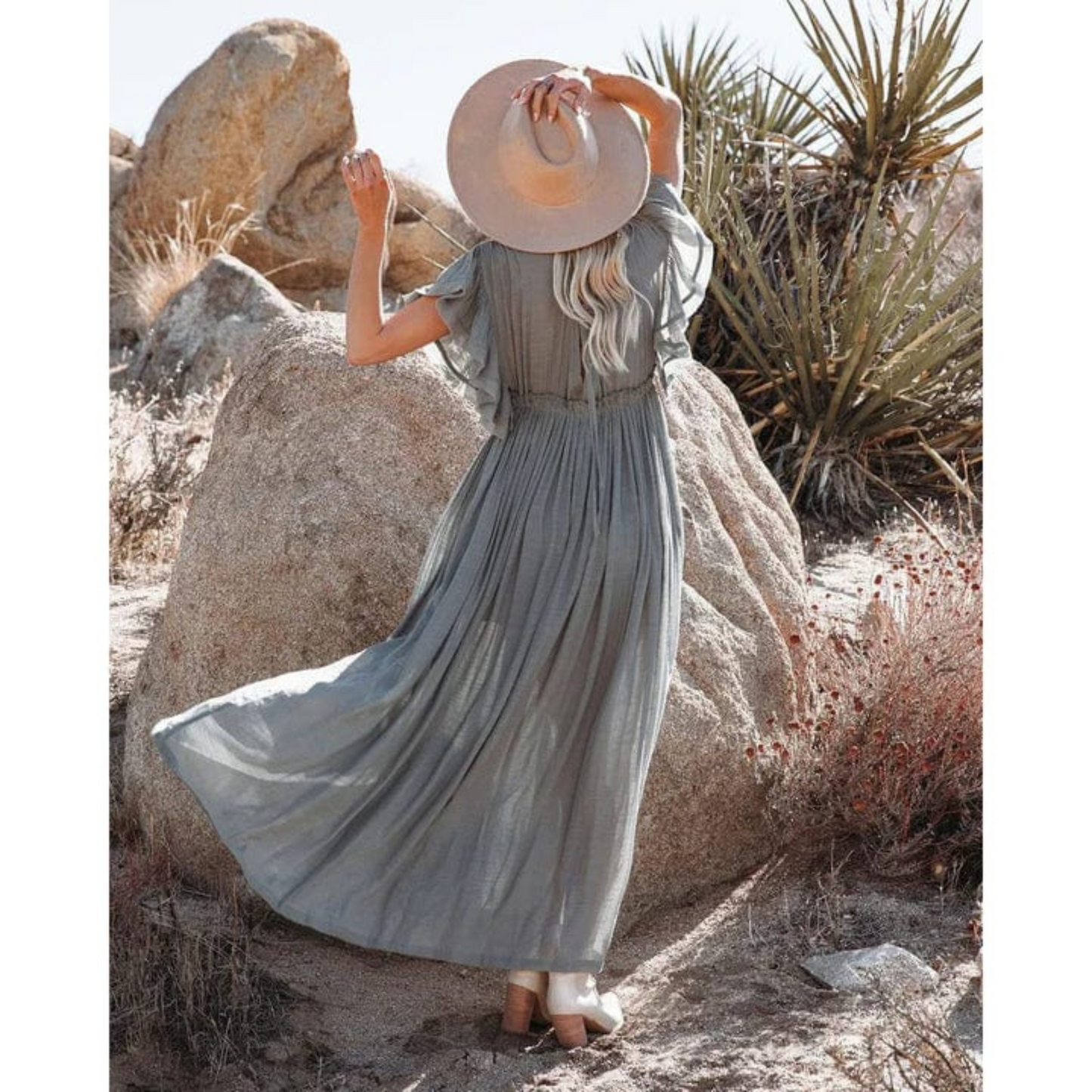 Femmes Robe Maxi Ibiza | Coupe Fluide