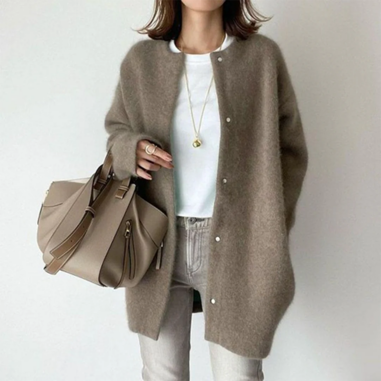 Thérésa | Femme Manteau Long | Chaleur & Style Hivernal