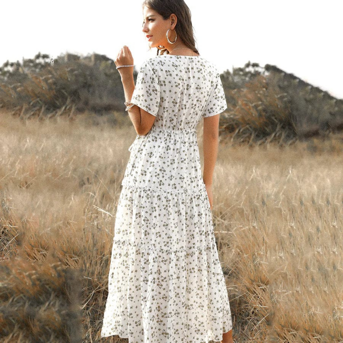 Femmes Robe Longue Été | Imprimé