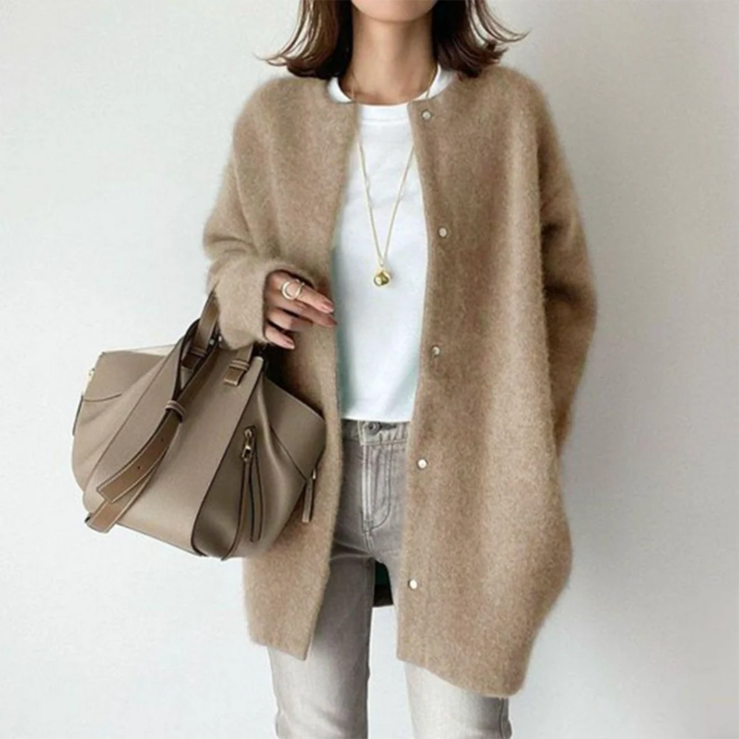 Thérésa | Femme Manteau Long | Chaleur & Style Hivernal