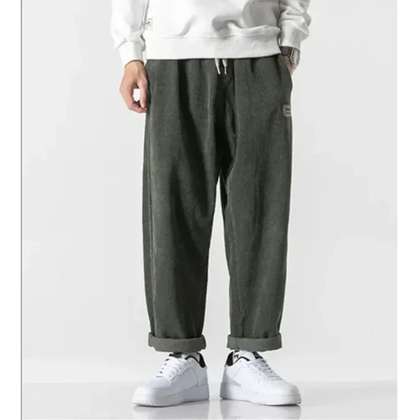 Évariste | Homme Pantalon Large | Coupe Moderne et Confortable