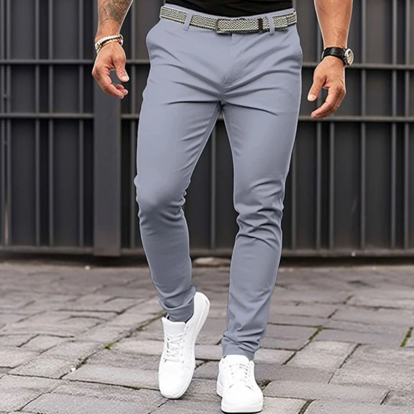 Hommes Pantalon Décontracté | Coupe Slim