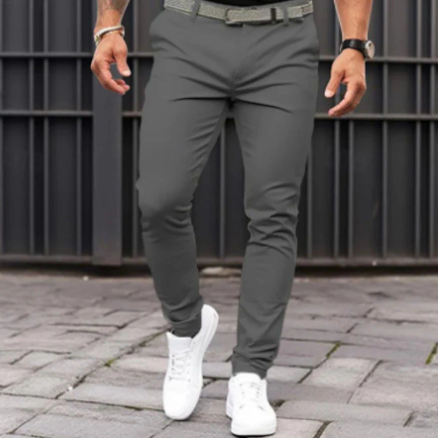 Hommes Pantalon Décontracté | Coupe Slim