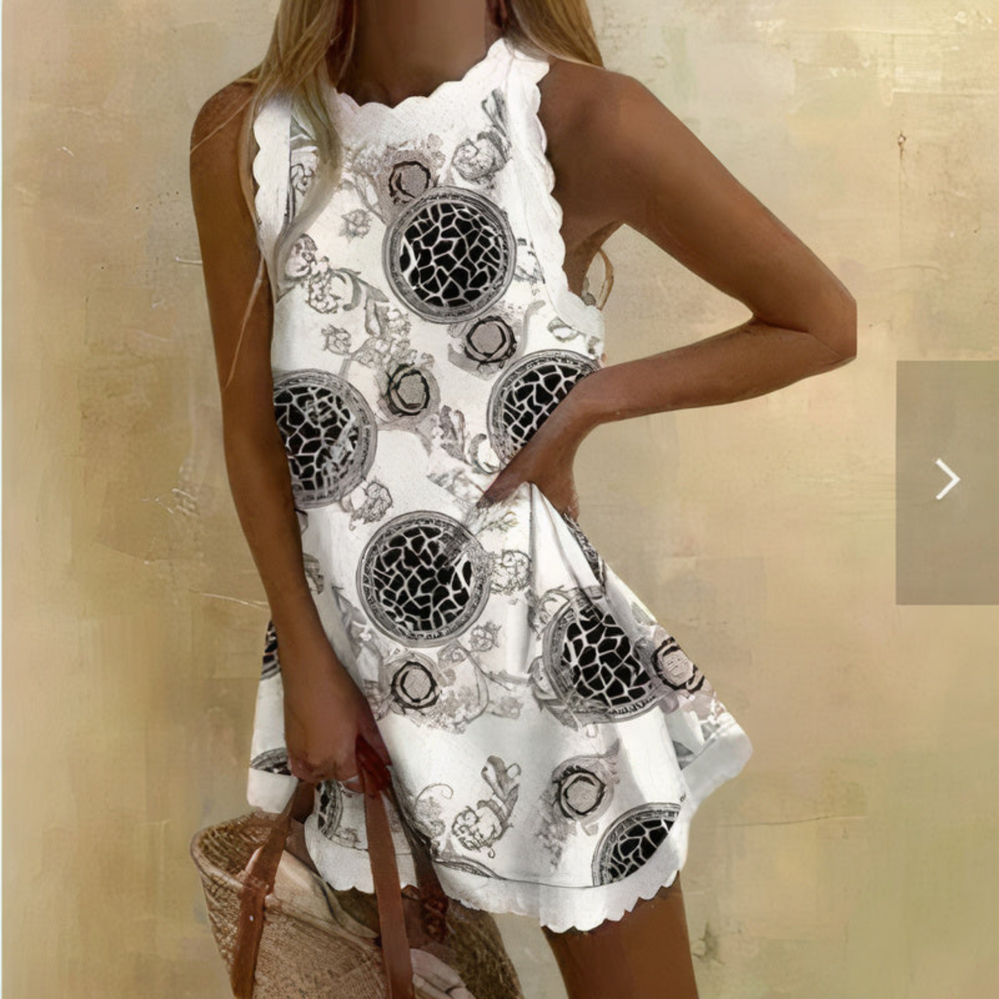 Dorine | Femme Robe Courte | Coupe Fluide et Confortable