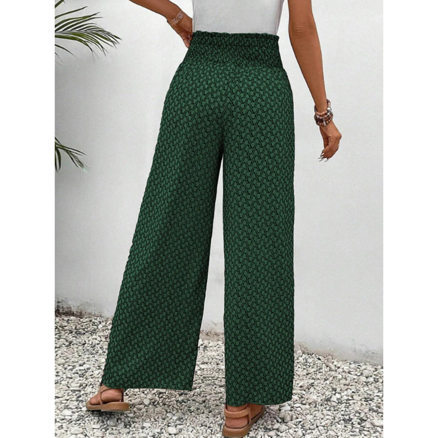 Femmes Pantalon | Imprimé Géométrique