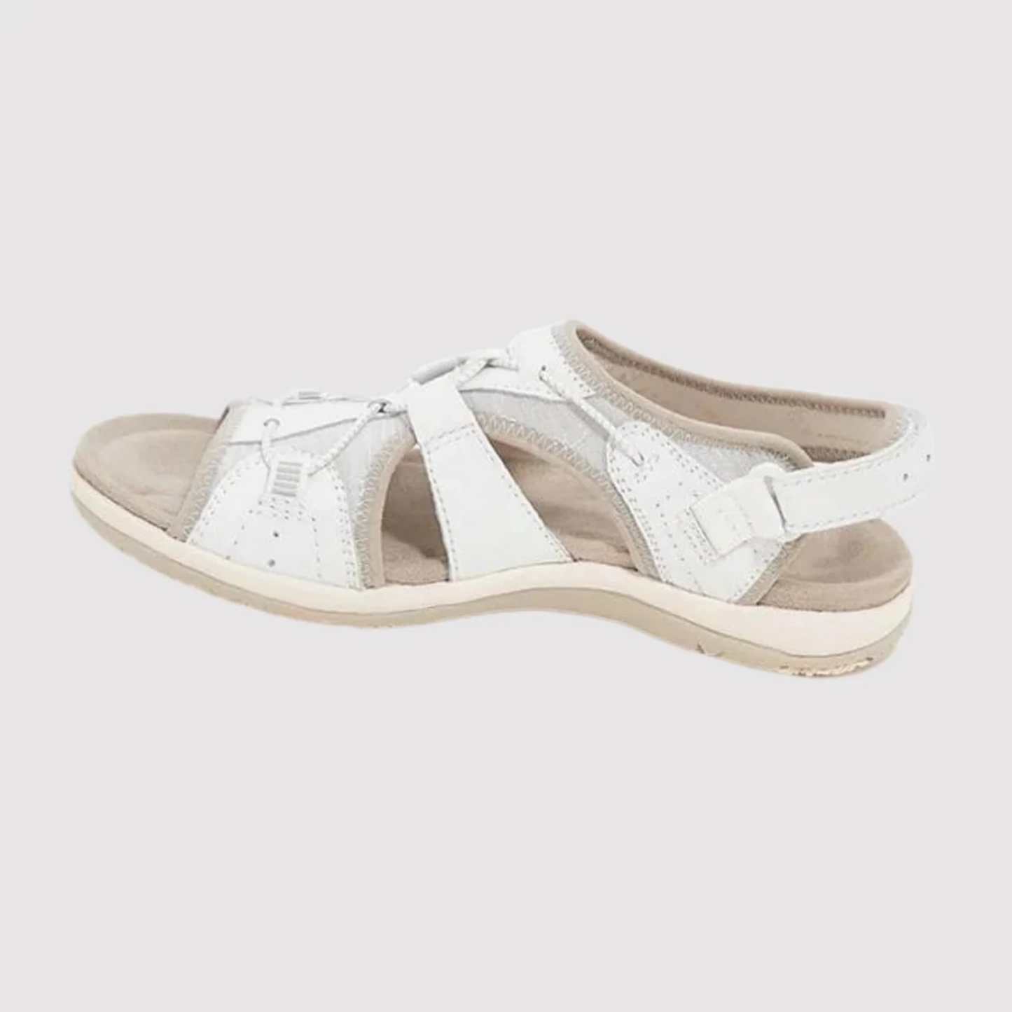 Rosette | Femme Sandales | Bout Ouvert et Semelle Flexible