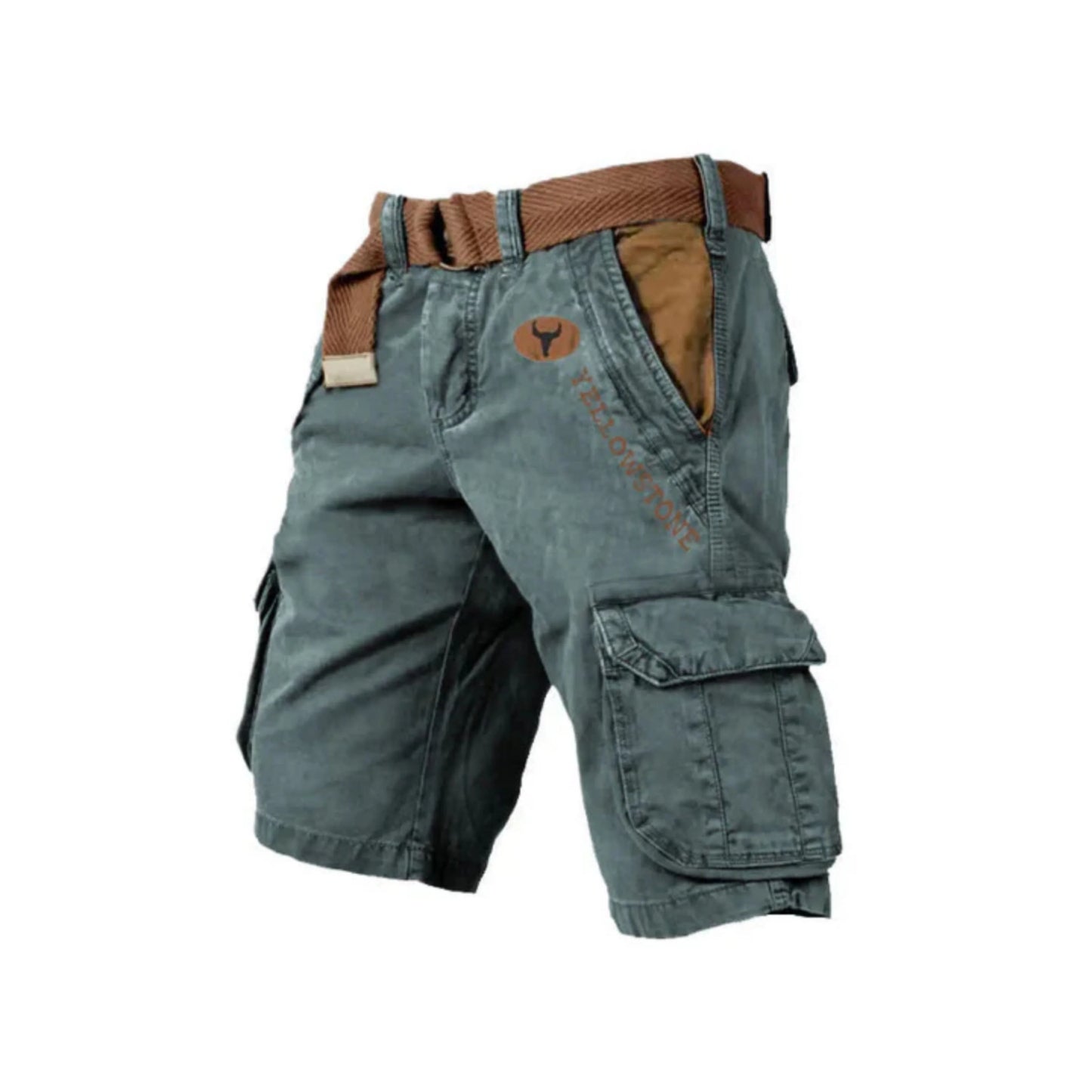 Hommes Short Cargo Workwear | Taille Basse