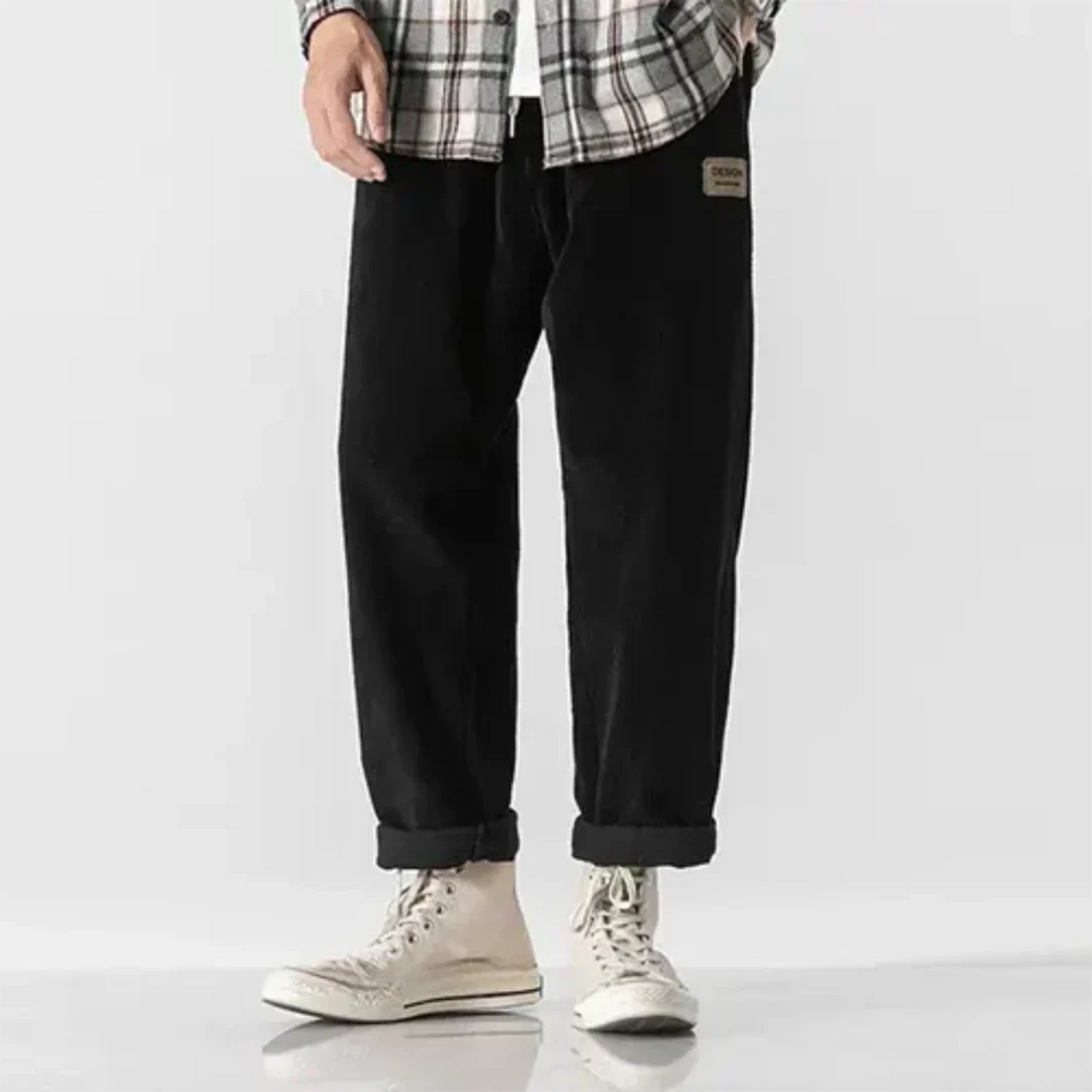 Évariste | Homme Pantalon Large | Coupe Moderne et Confortable