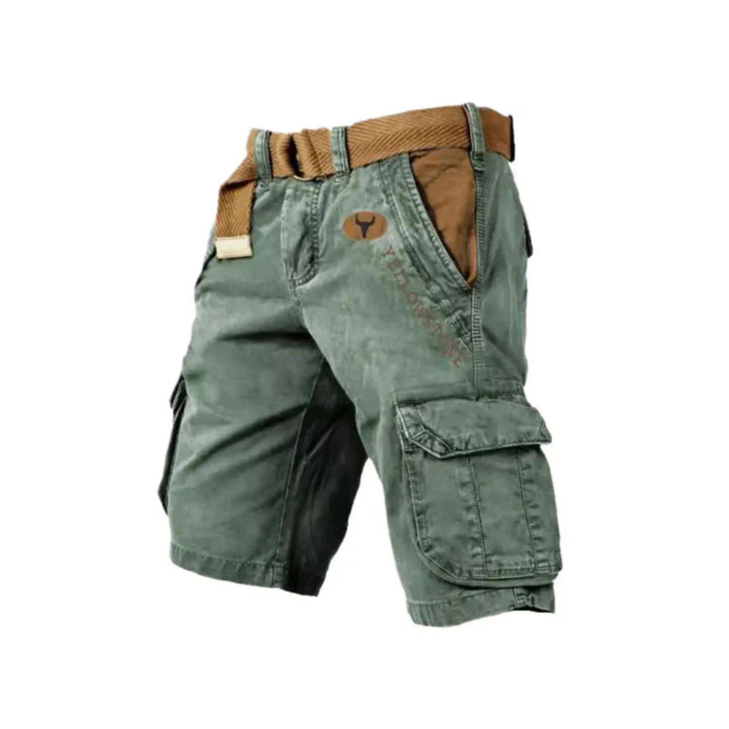 Hommes Short Cargo Workwear | Taille Basse