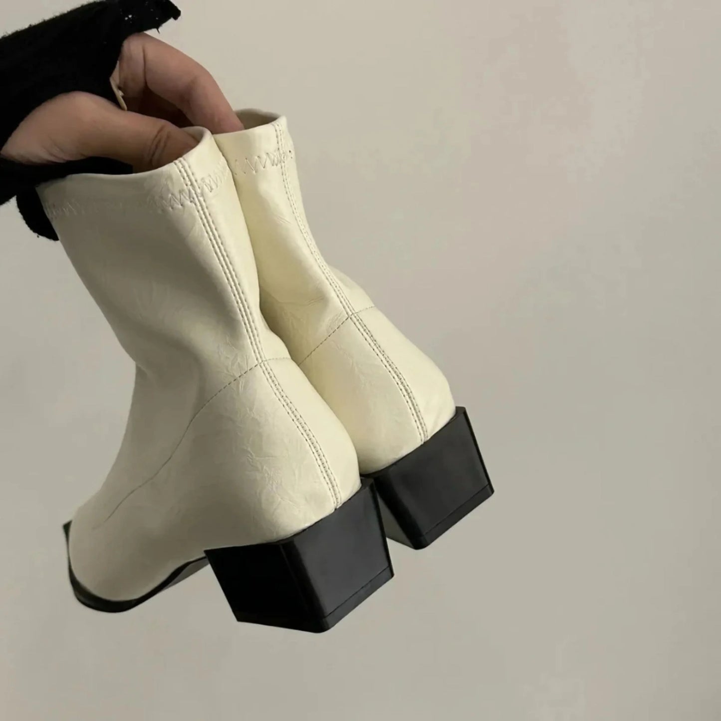Femmes Bottines À Bout Pointu | Chic