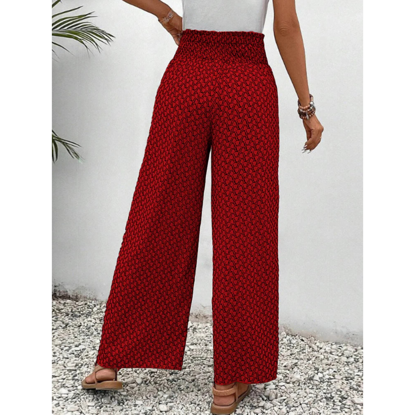 Femmes Pantalon | Imprimé Géométrique