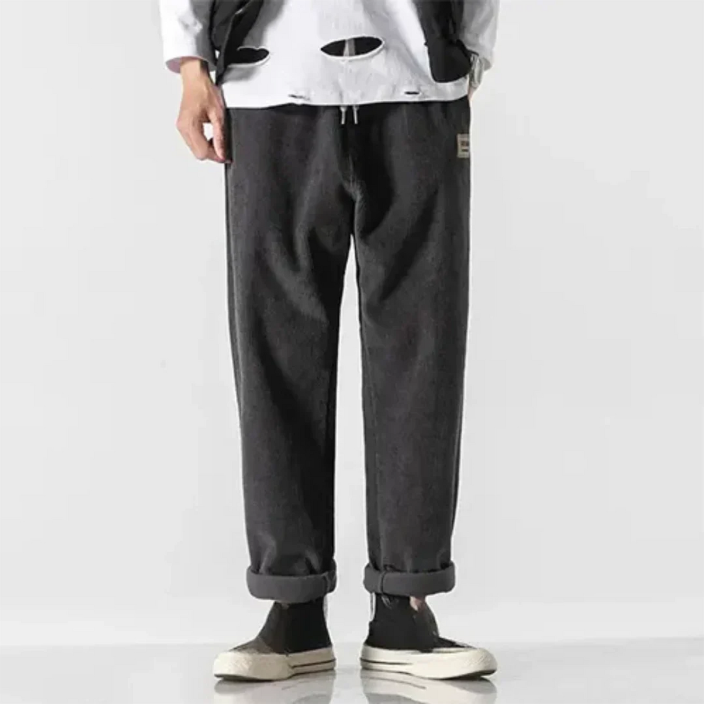 Évariste | Homme Pantalon Large | Coupe Moderne et Confortable
