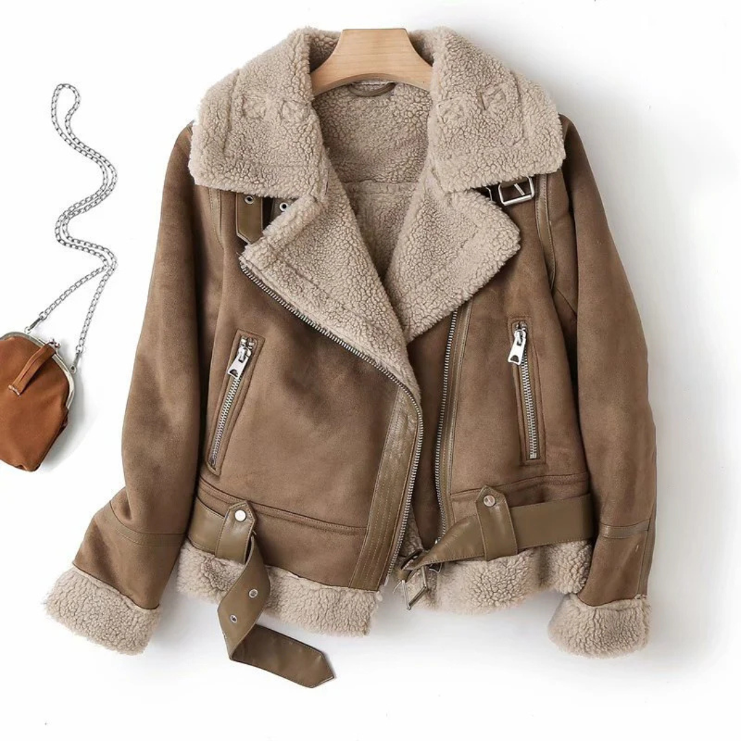 Carolyne - Bomber D’hiver Femme Chic