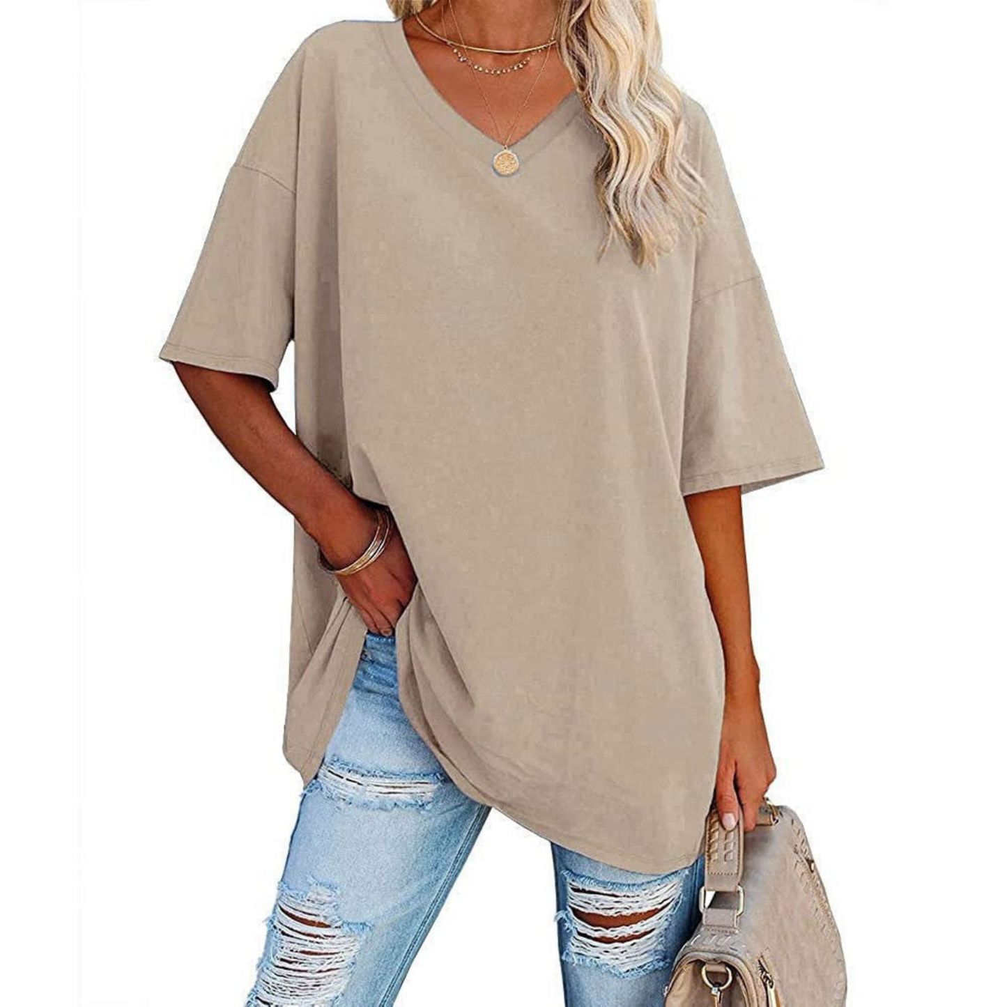 Déborah | Femme Chemise Oversize | Légère et Polyvalente