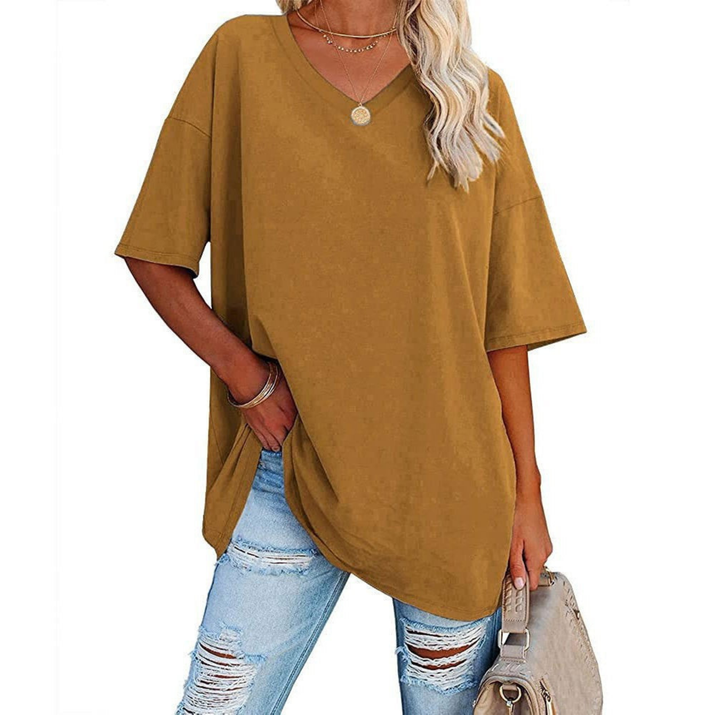Déborah | Femme Chemise Oversize | Légère et Polyvalente