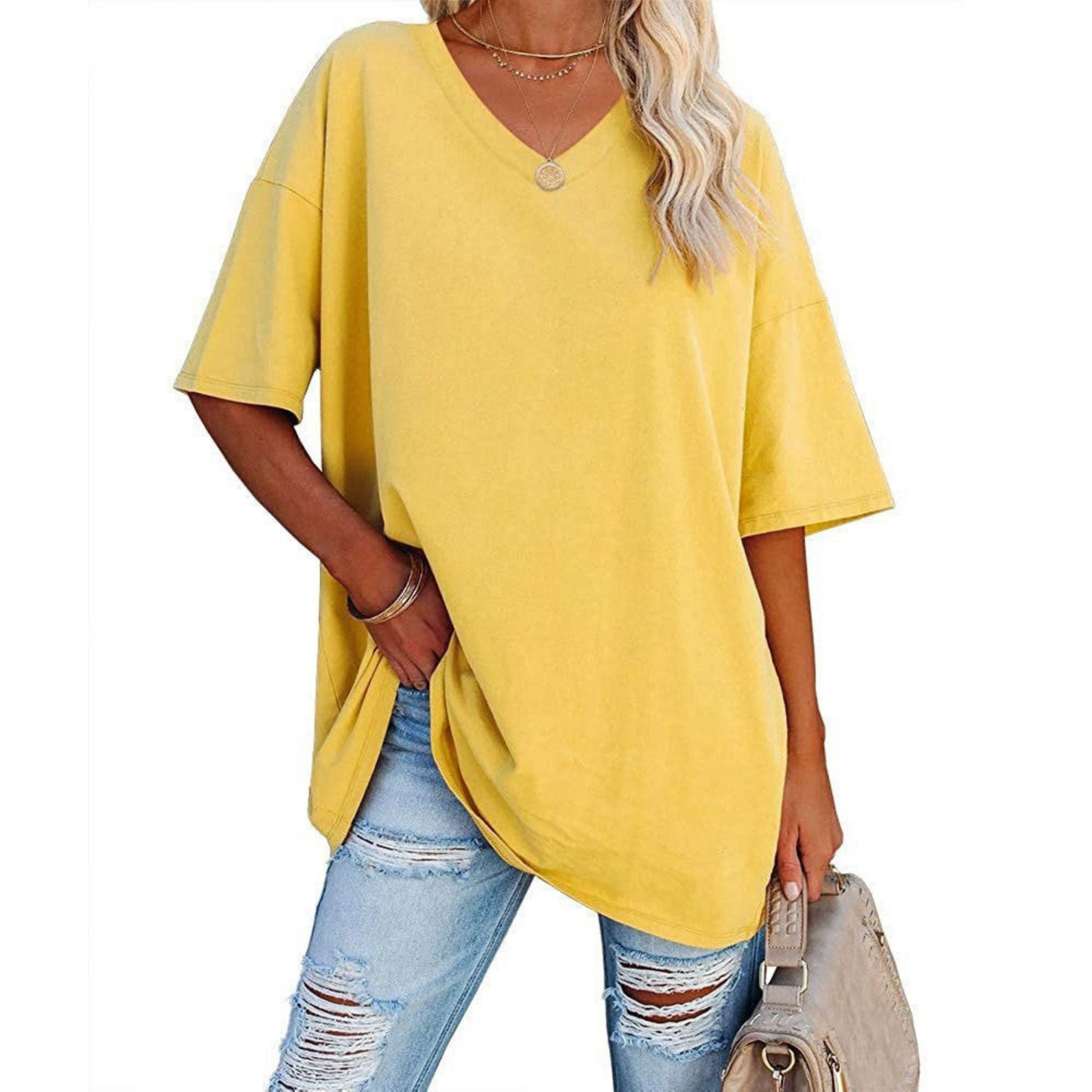 Déborah | Femme Chemise Oversize | Légère et Polyvalente