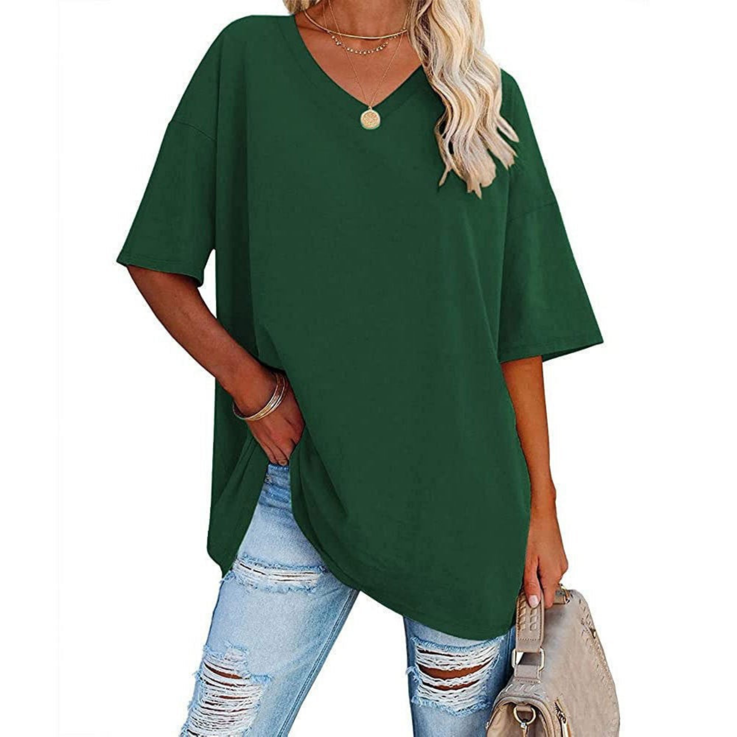 Déborah | Femme Chemise Oversize | Légère et Polyvalente