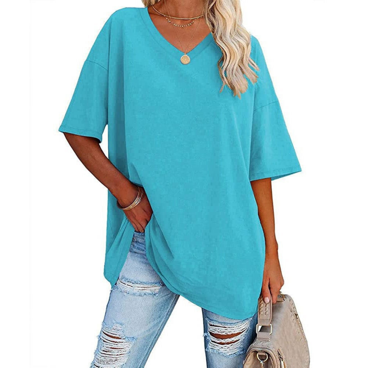 Déborah | Femme Chemise Oversize | Légère et Polyvalente