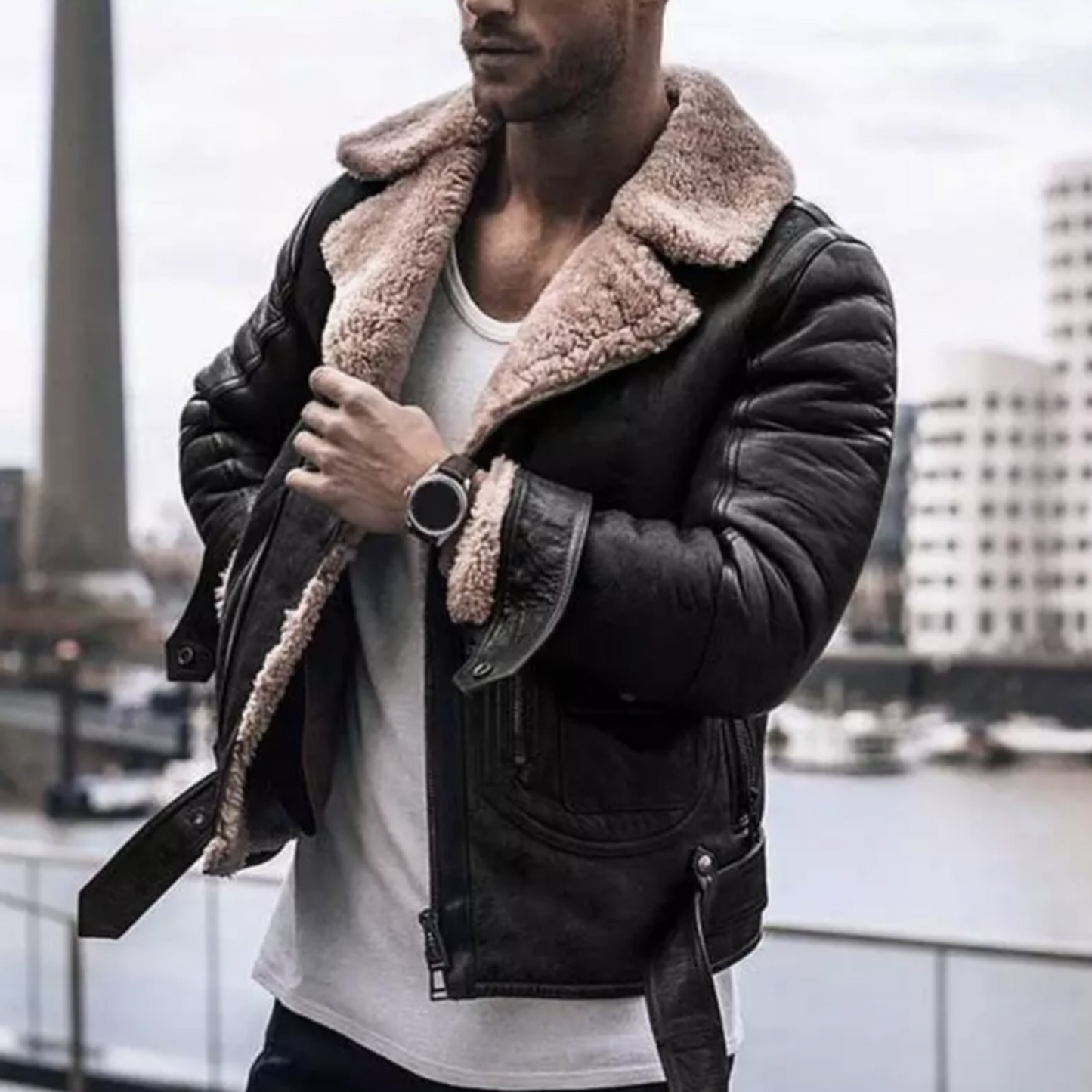 Audric | Veste Homme | Isolation Chaude Résistante aux Intempéries