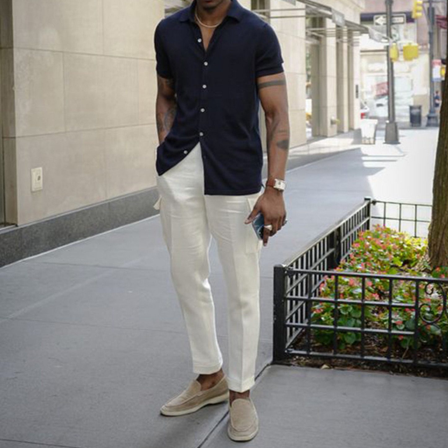 Filomeno | Mocassins Homme | Cuir Vintage Slip-On