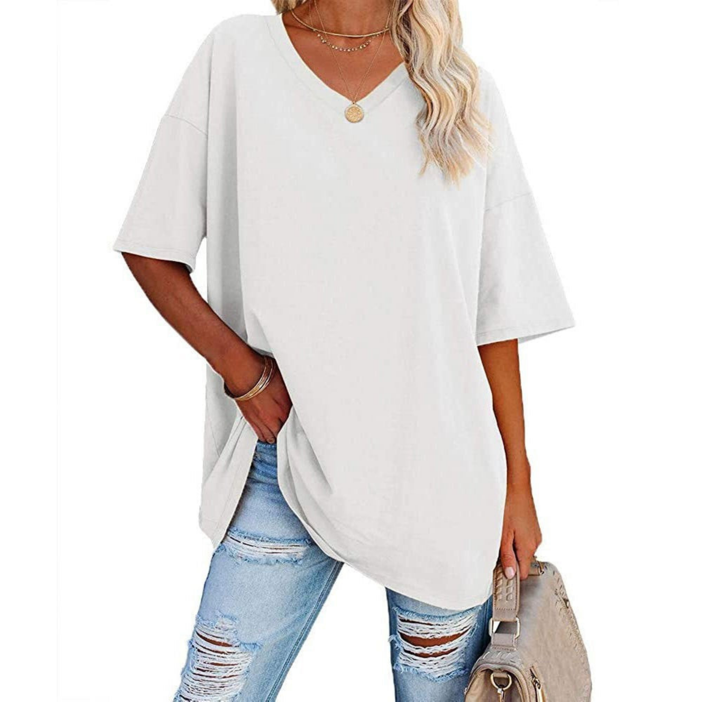 Déborah | Femme Chemise Oversize | Légère et Polyvalente