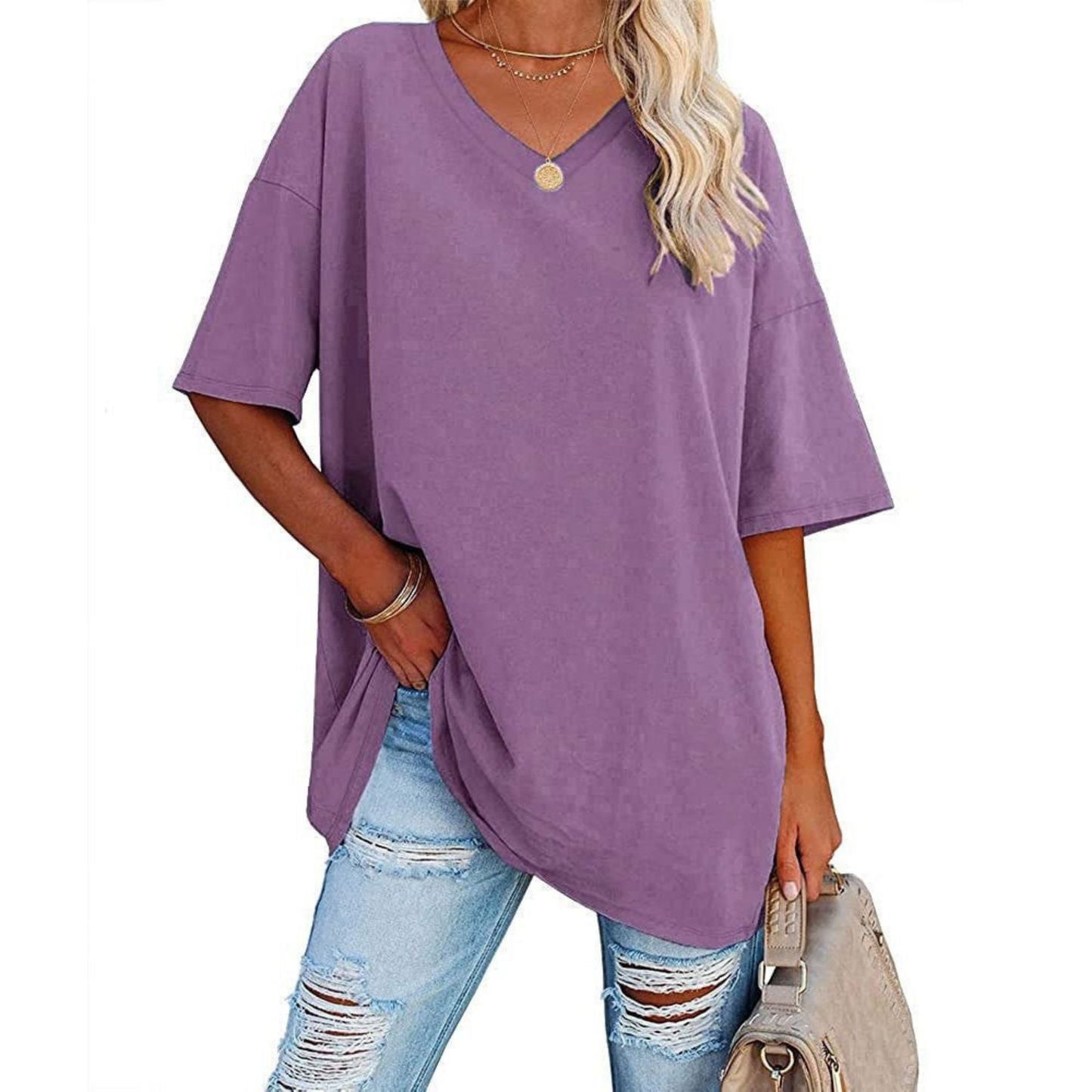 Déborah | Femme Chemise Oversize | Légère et Polyvalente