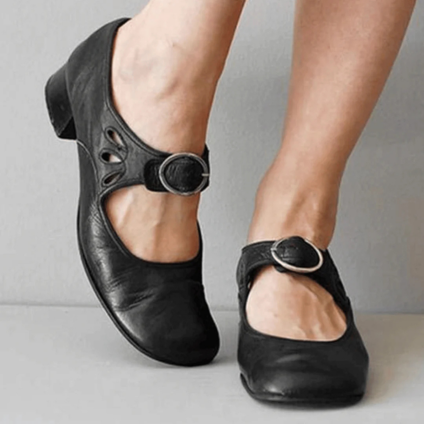 Seraphina | Femme Sandales Talon Bas | Stabilité et Confort