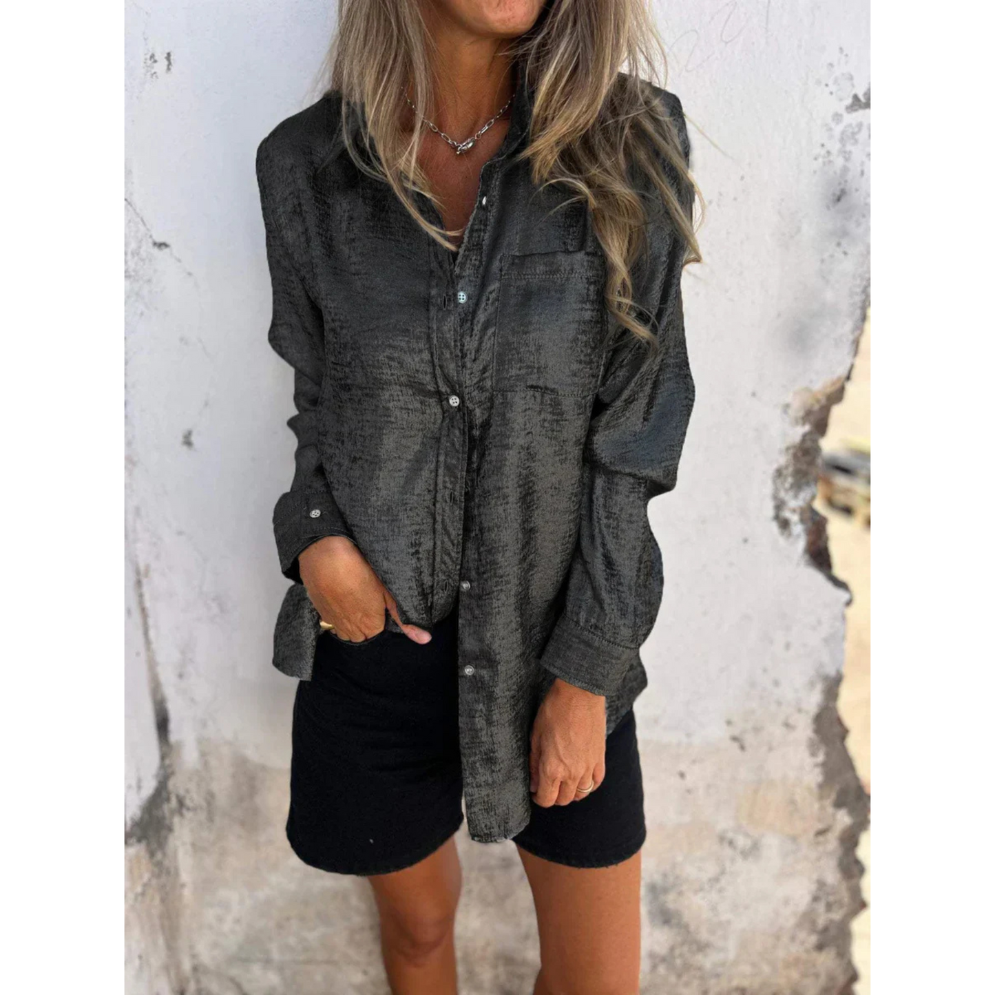 Olivette | Femme Chemise | Coupe Fluide et Polyvalente