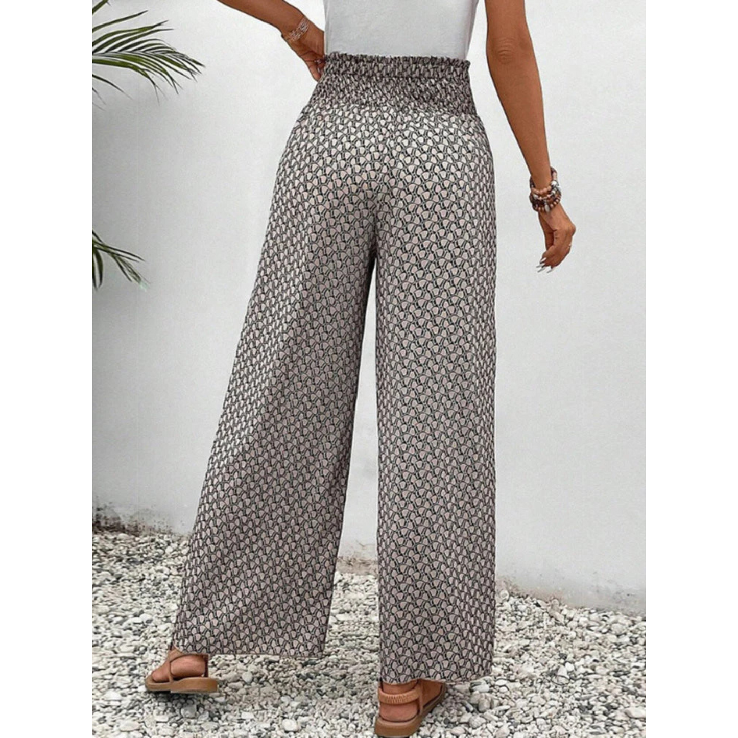 Femmes Pantalon | Imprimé Géométrique