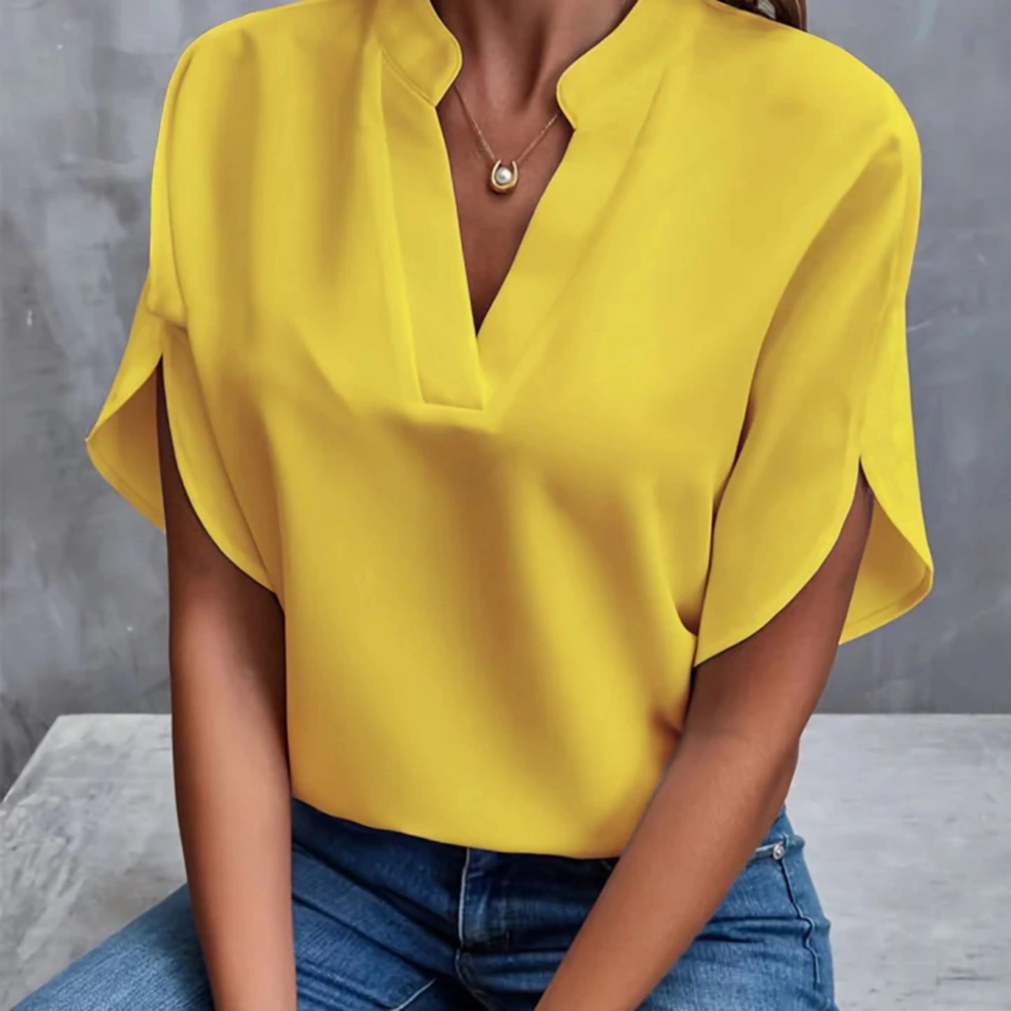 Femmes Blouse Sortie | Manches 3/4