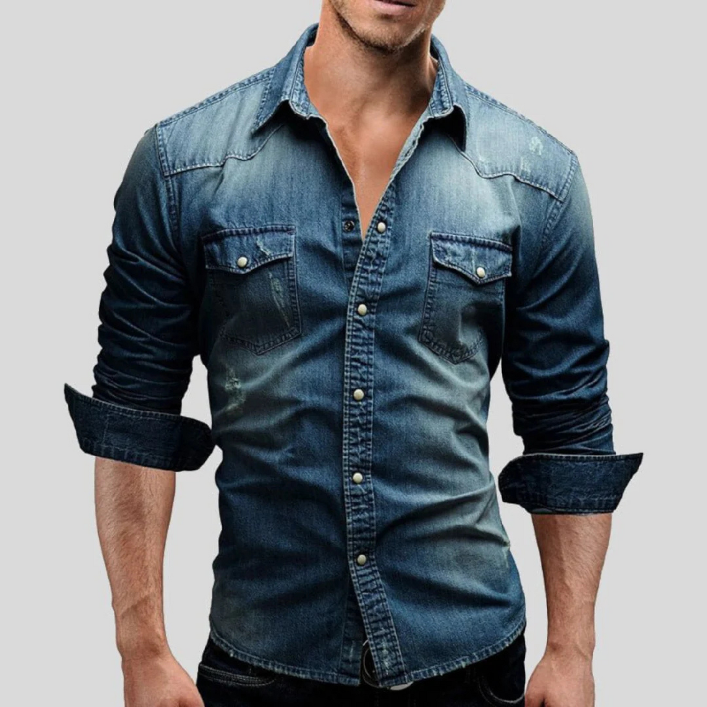 Gaston | Homme Chemise Matelassée | Isolation Légère