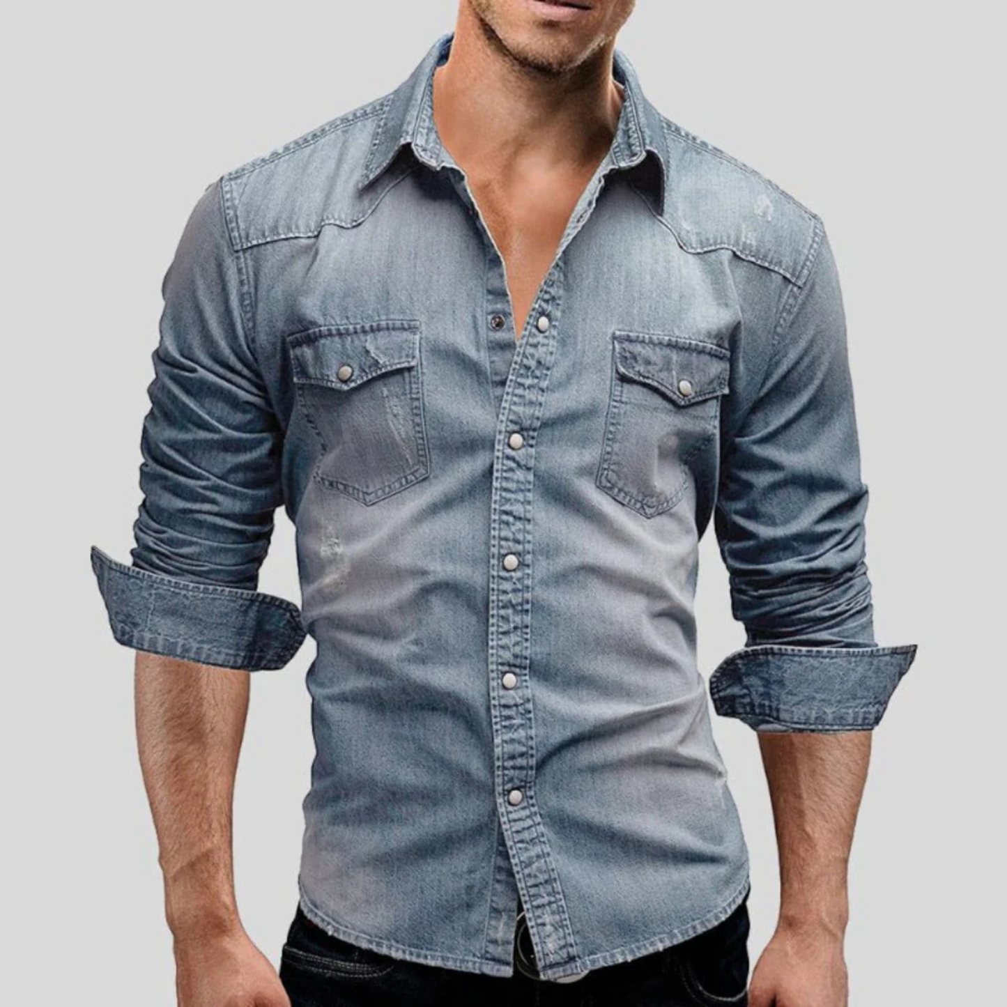 Gaston | Homme Chemise Matelassée | Isolation Légère