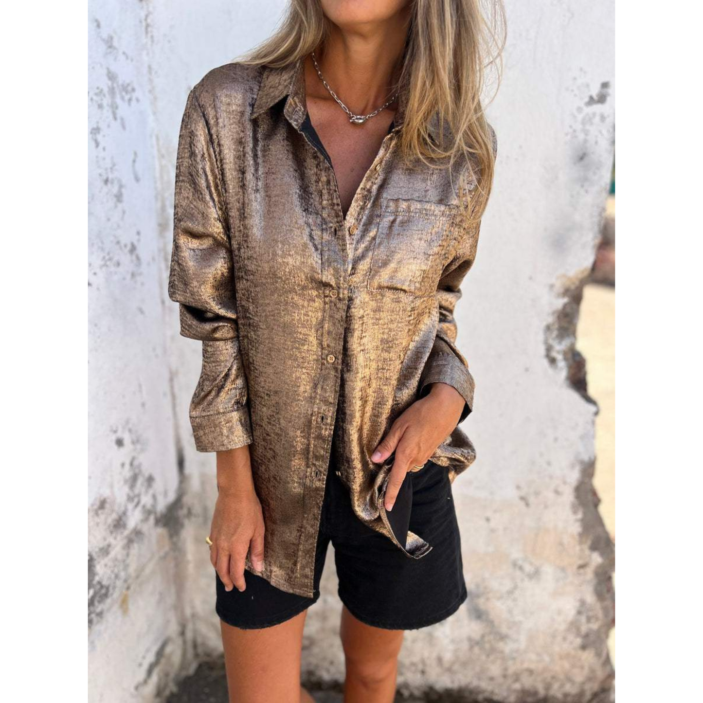 Olivette | Femme Chemise | Coupe Fluide et Polyvalente