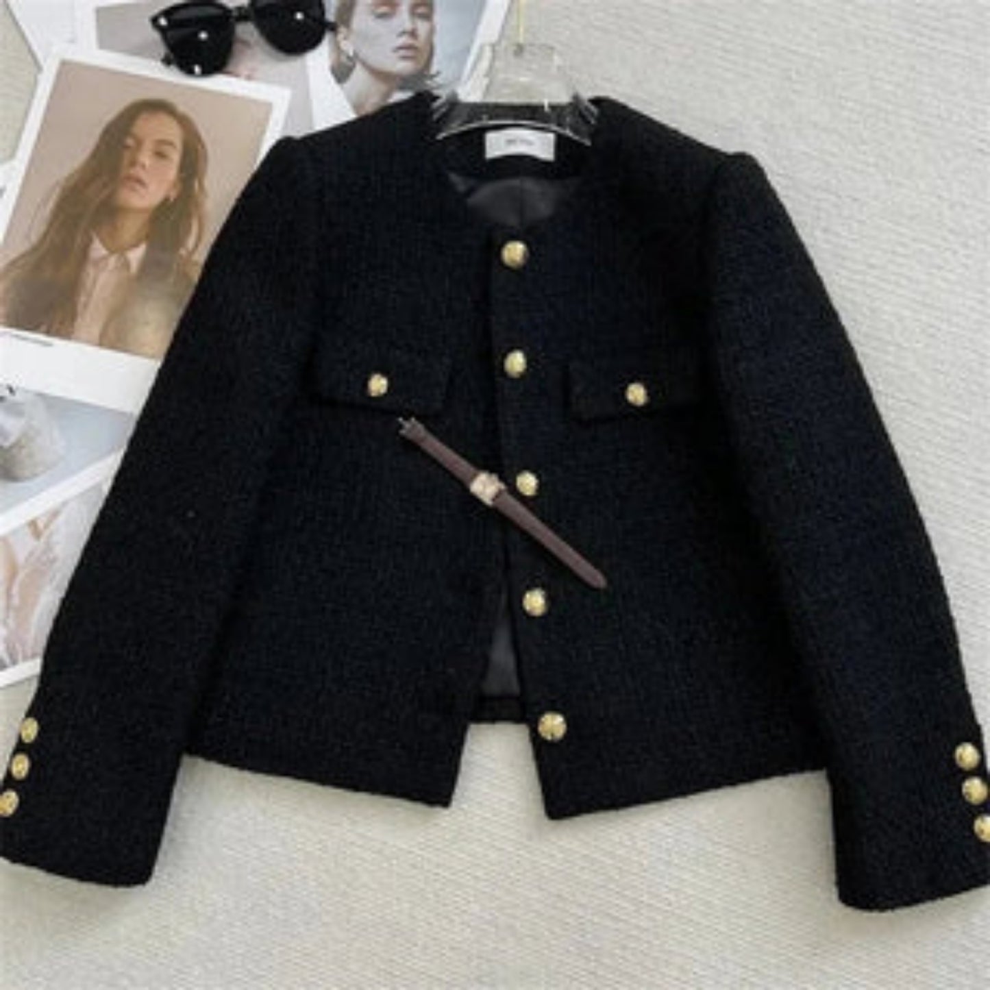 Naéva | Veste Courte Pour Femme | Noir