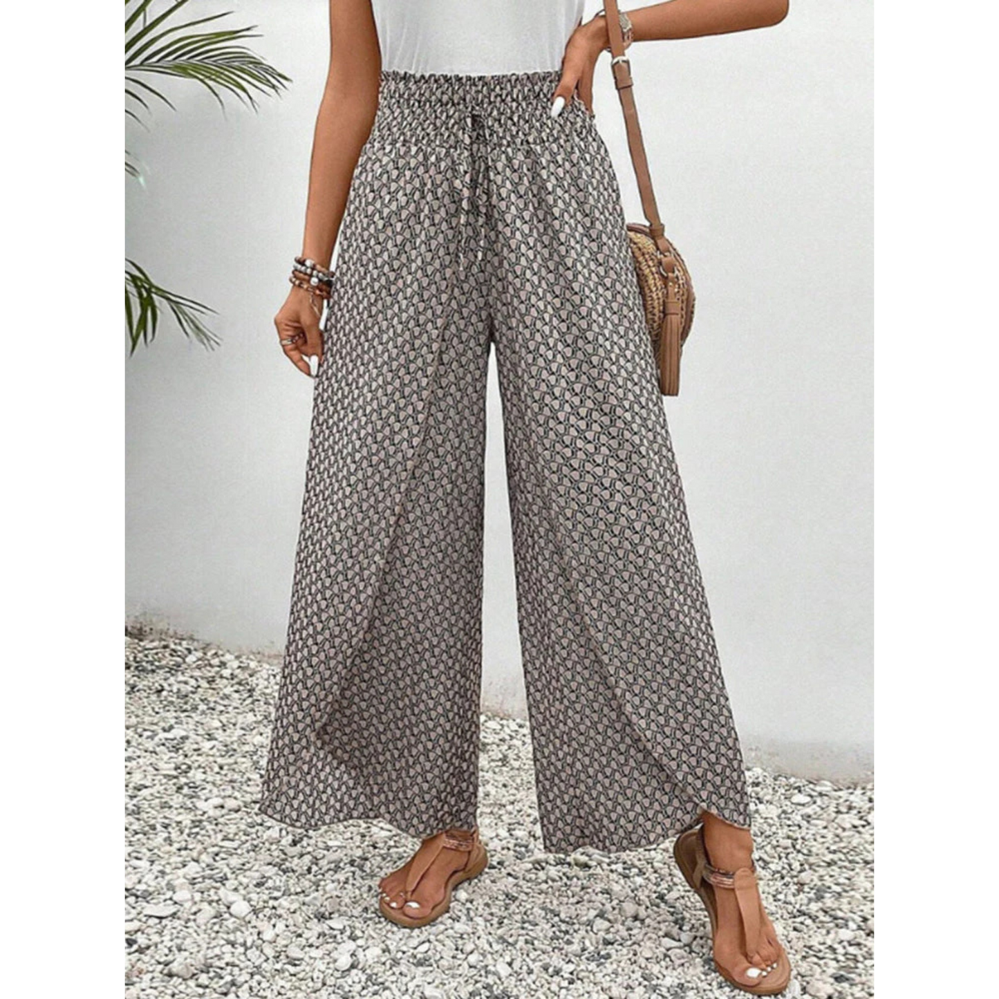 Femmes Pantalon | Imprimé Géométrique