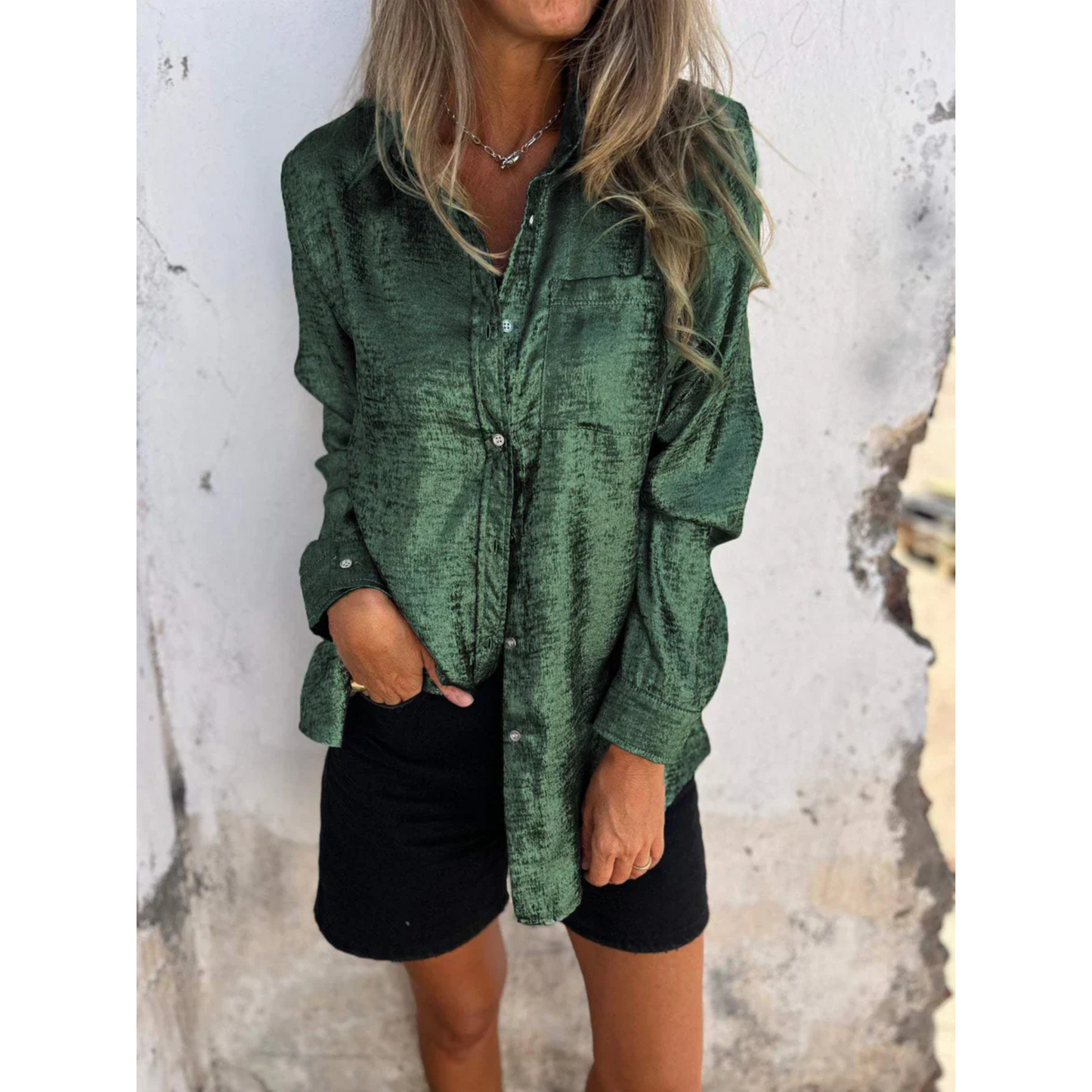 Olivette | Femme Chemise | Coupe Fluide et Polyvalente