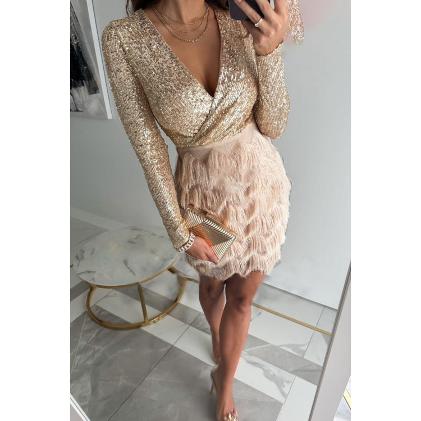 Denisia | Femme Robe | Coupe Sophistiquée Soirée