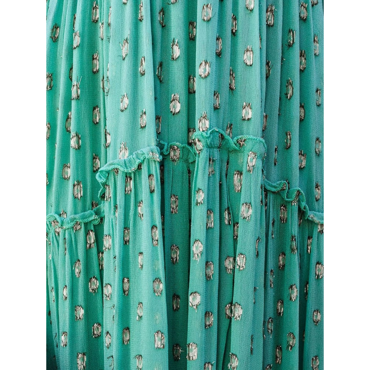 Femmes Robe Maxi Ibiza | V-Neck et Motif Estival