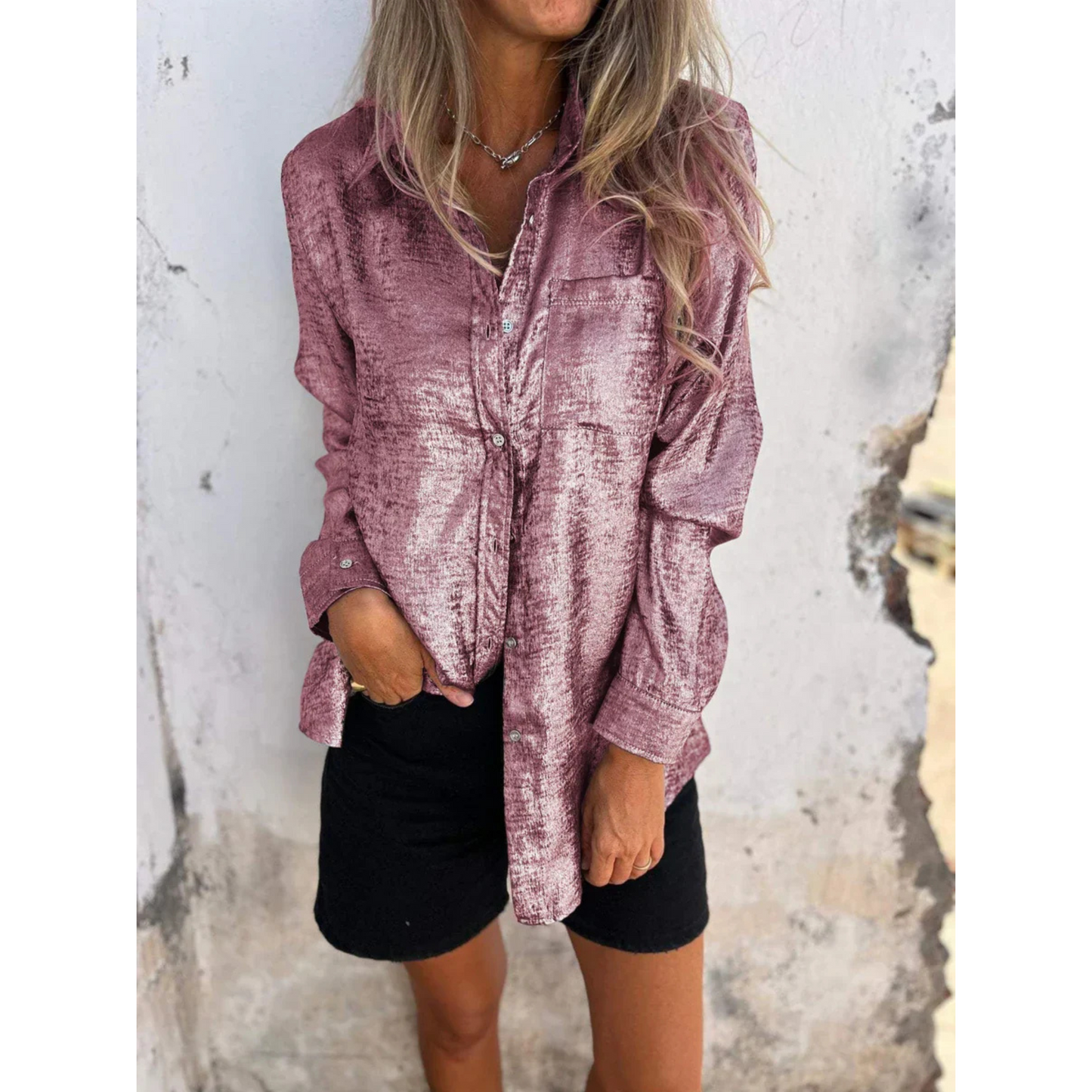 Olivette | Femme Chemise | Coupe Fluide et Polyvalente