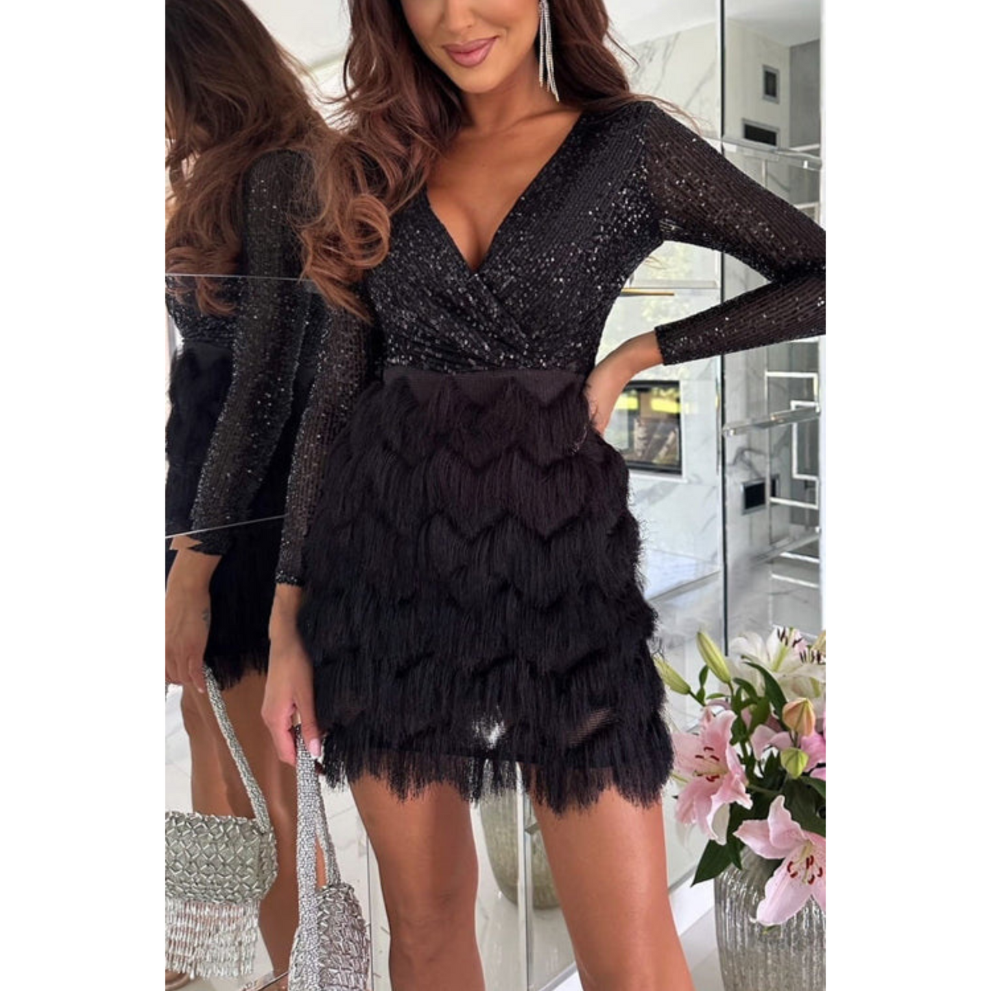 Denisia | Femme Robe | Coupe Sophistiquée Soirée